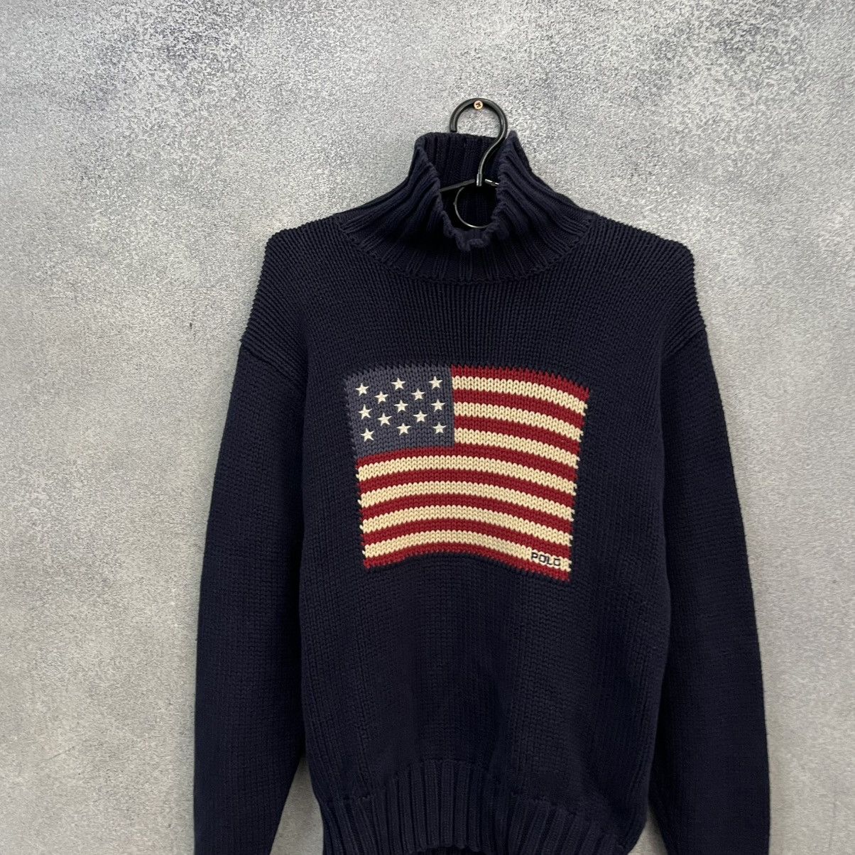 Polo Ralph Lauren Polo Ralph Lauren Sweater USA flag vintage Size US S / EU 44-46 / 1 - 3 Thumbnail