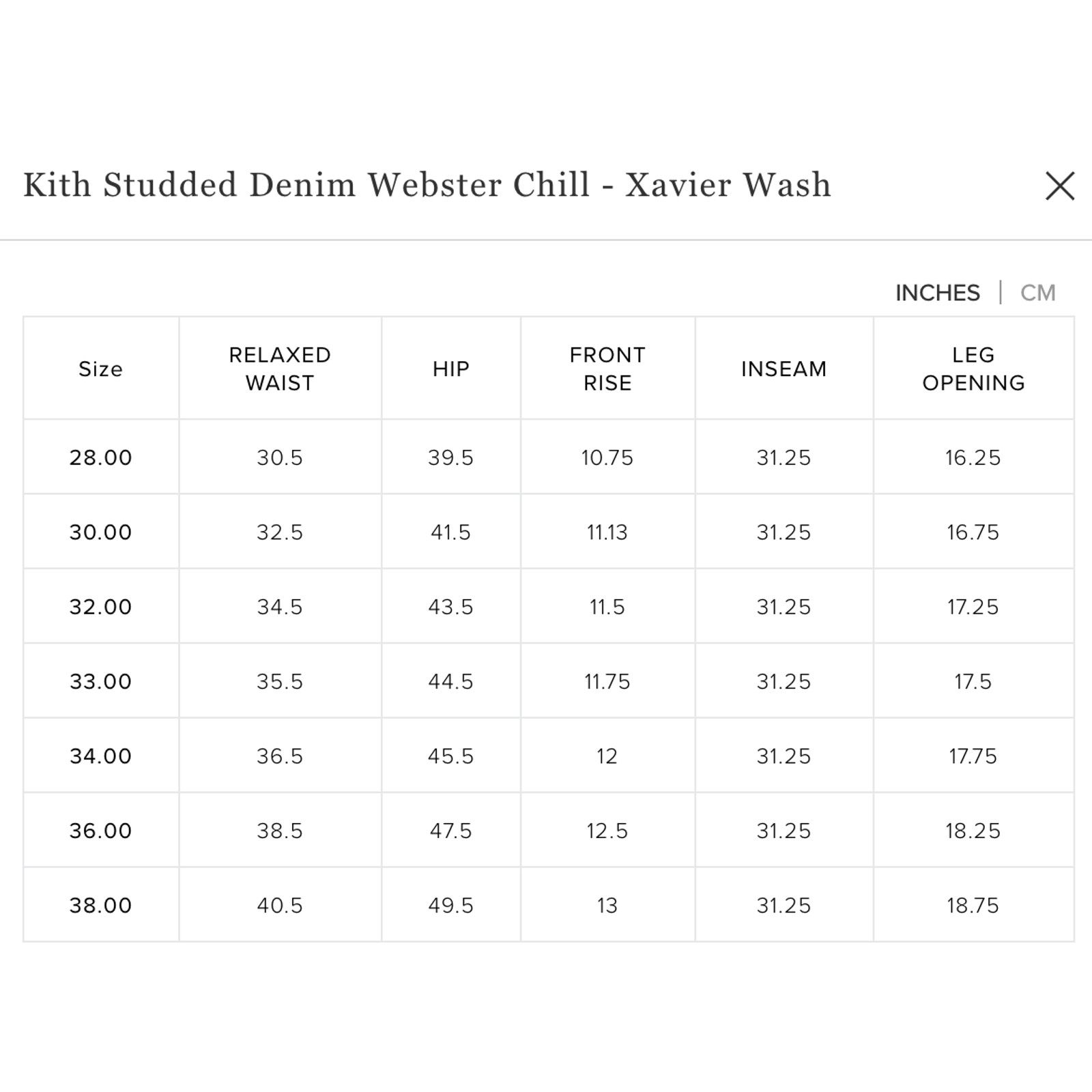 Kith Kith Studded Denim Webster Chill Size US 32 / EU 48 - 8 Thumbnail