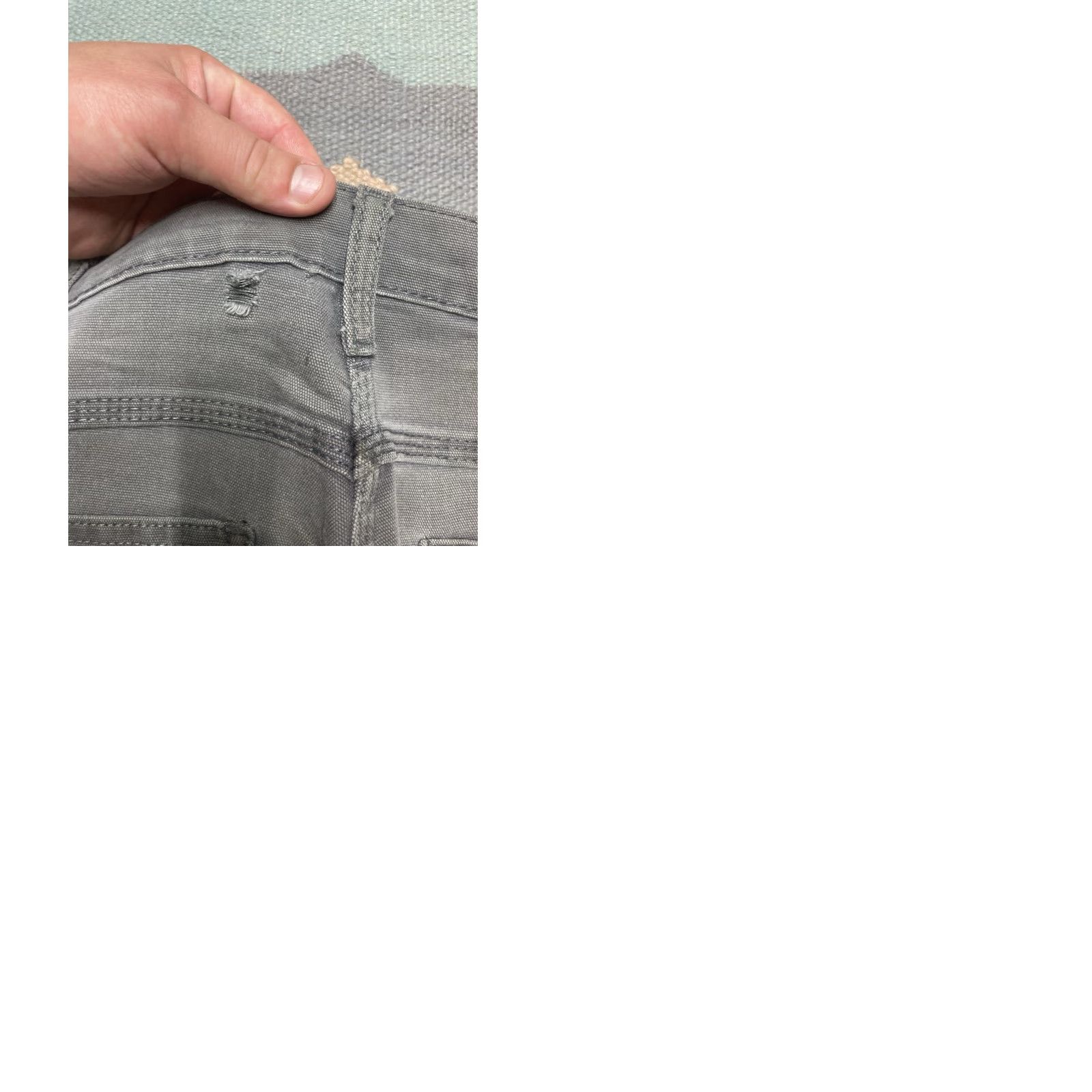 Dickies **Dickies Gray Worn Stained 36x33 Carpenter Pants** User: Dickies Gray Worn Stained 36x33 Carpenter Pants Size US 36 / EU 52 - 9 Thumbnail