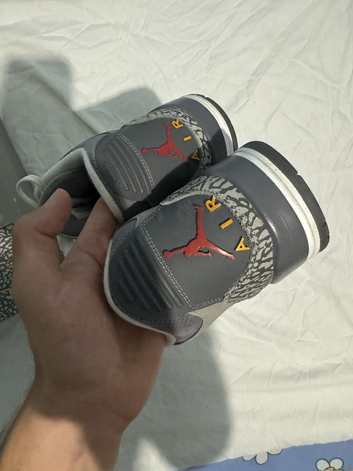 Jordan Brand Air Jordan 3 Cool Grey Nike Size US 10.5 / EU 43-44 - 3 Thumbnail