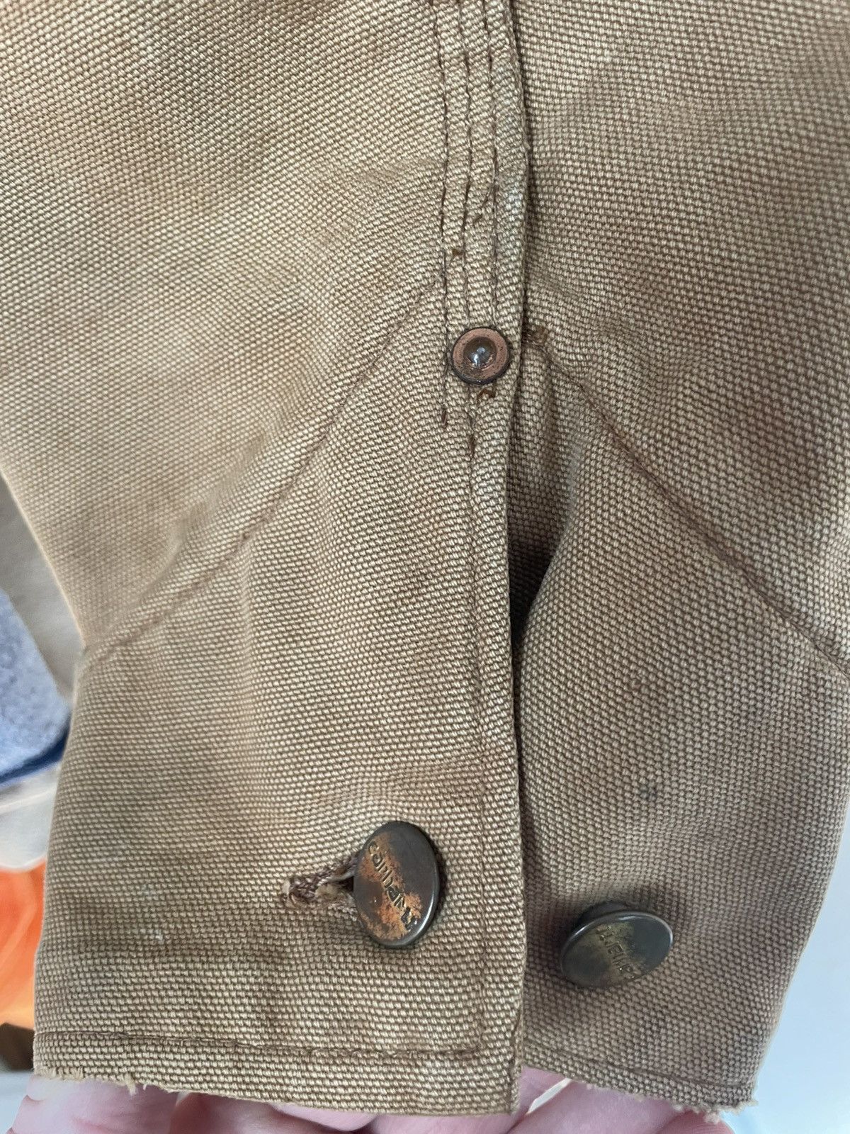 Carhartt Vintage Carhartt Blanket lined chore coat (1980s?) Large Size US L / EU 52-54 / 3 - 13 Thumbnail