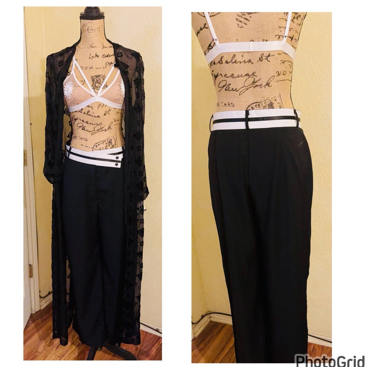 Zara ZARA Contrast Waistband Pants Size 28" / US 6 / IT 42 - 3 Thumbnail