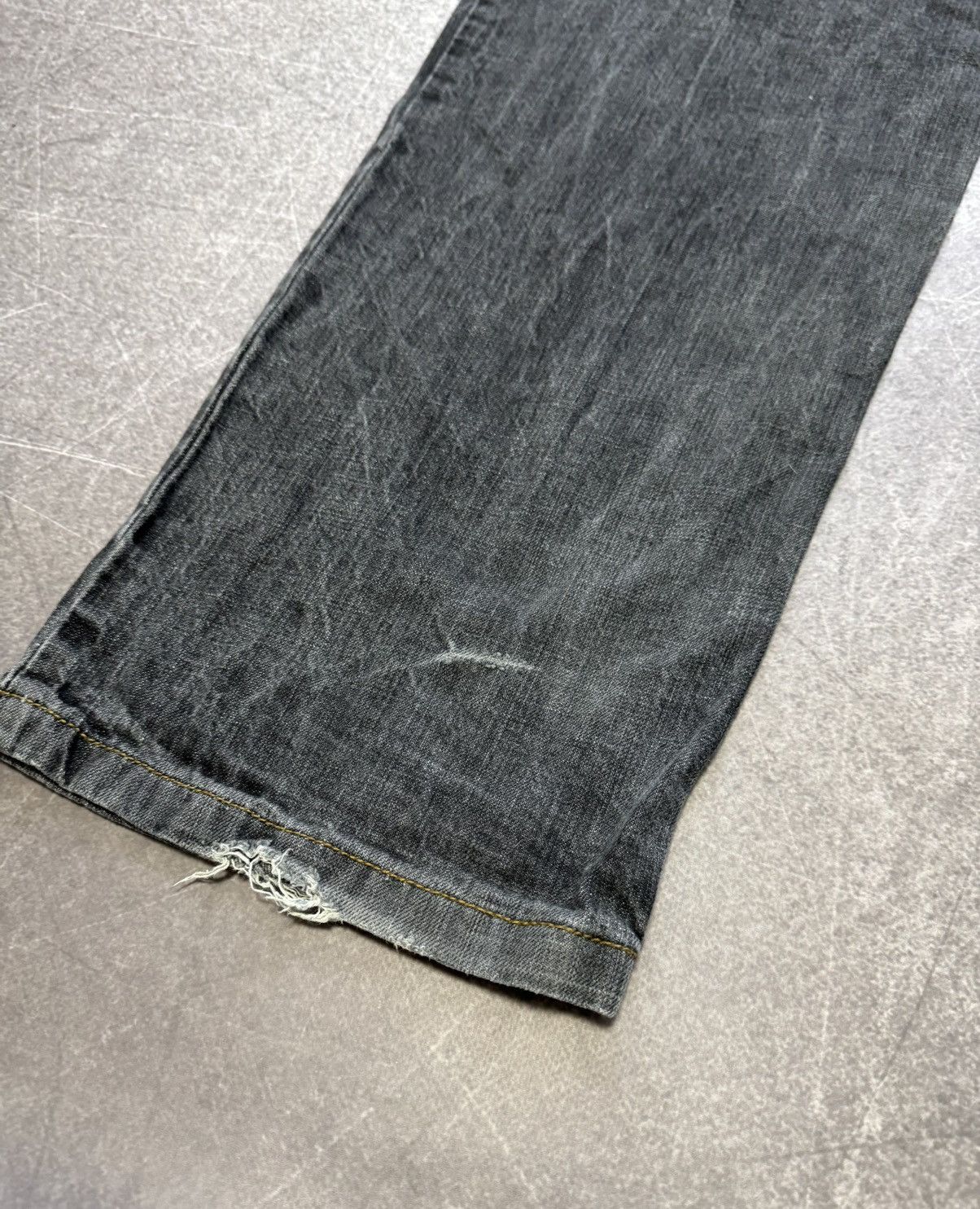Japanese Brand distressed opium affliction style tribaldenim jeans Size US 34 / EU 50 - 5 Thumbnail