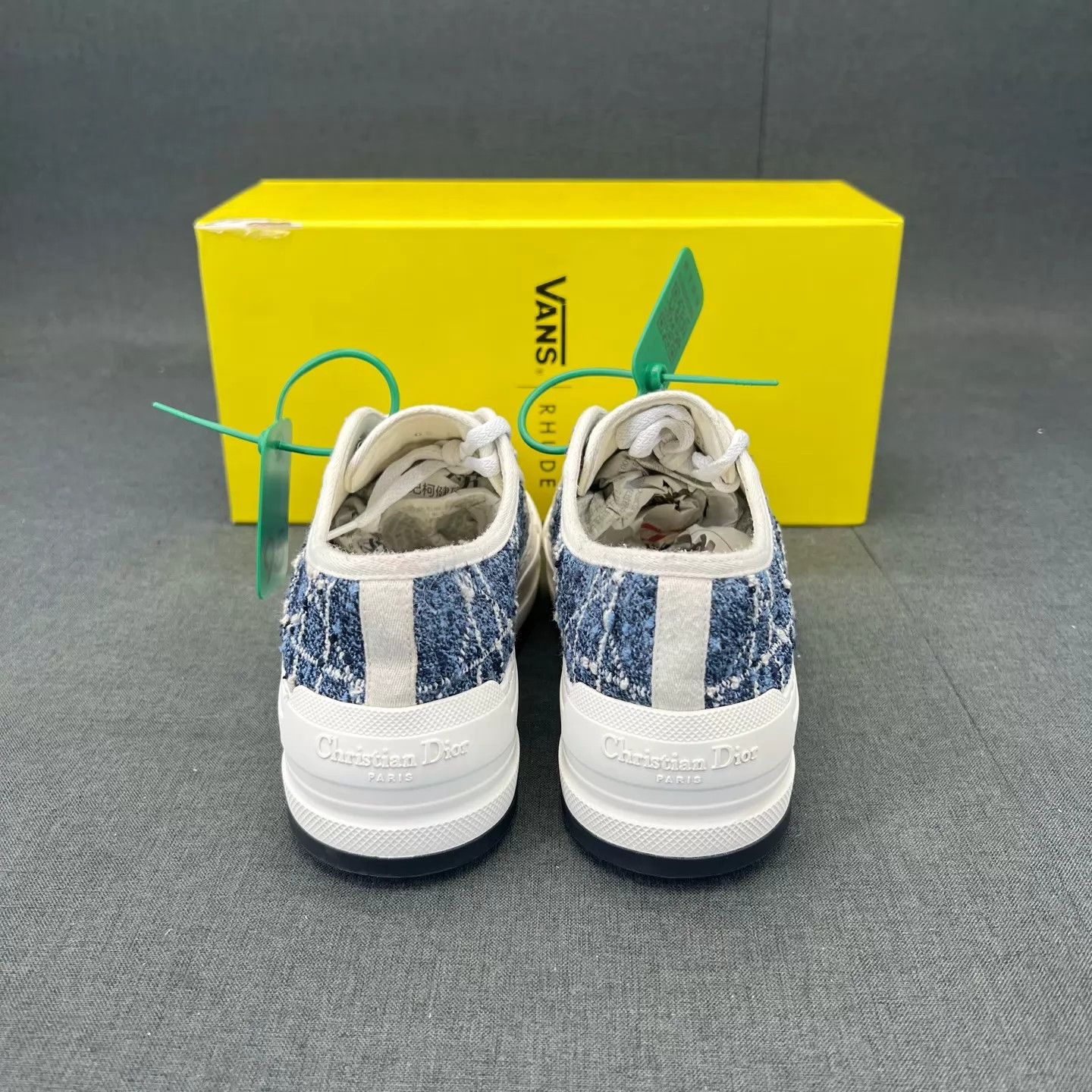 Dior DIOR Walk'n'Dior Platform Blue/White 35.5 Like New Size US 5 / IT 35 - 5 Thumbnail