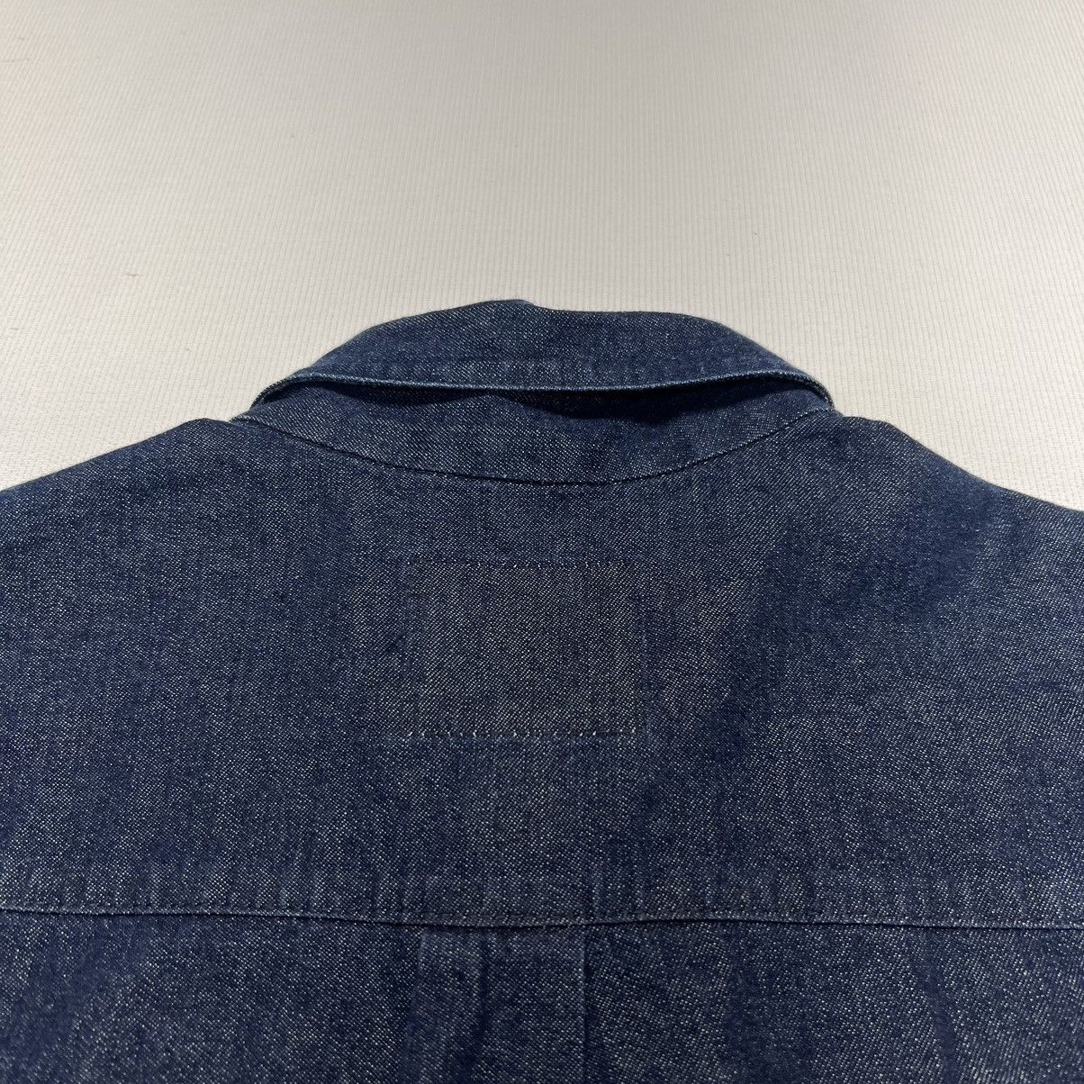 Hard Rock Cafe × Vintage VTG Hard Rock Cafe Denim Shirt Blue Button Queensland Y2K Size US L / EU 52-54 / 3 - 14 Thumbnail