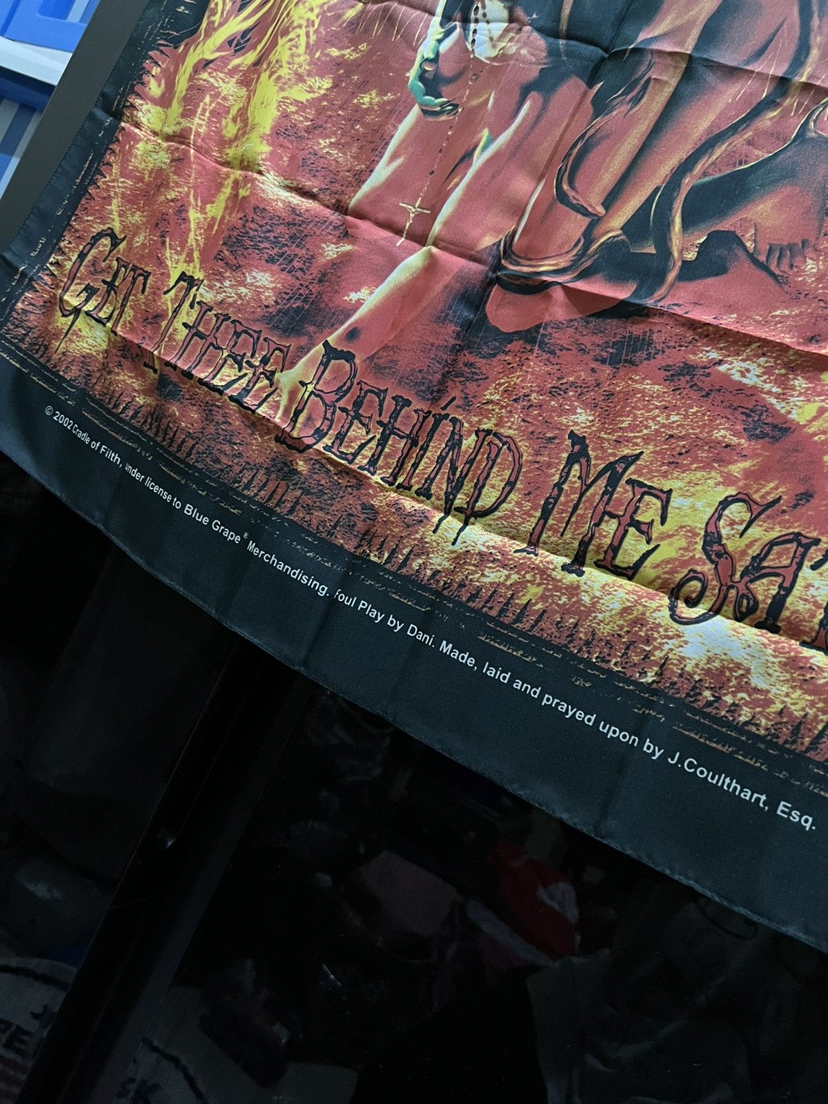 Band Tees Vintage Cradle Of Filth Poster Flag Size ONE SIZE - 5 Thumbnail