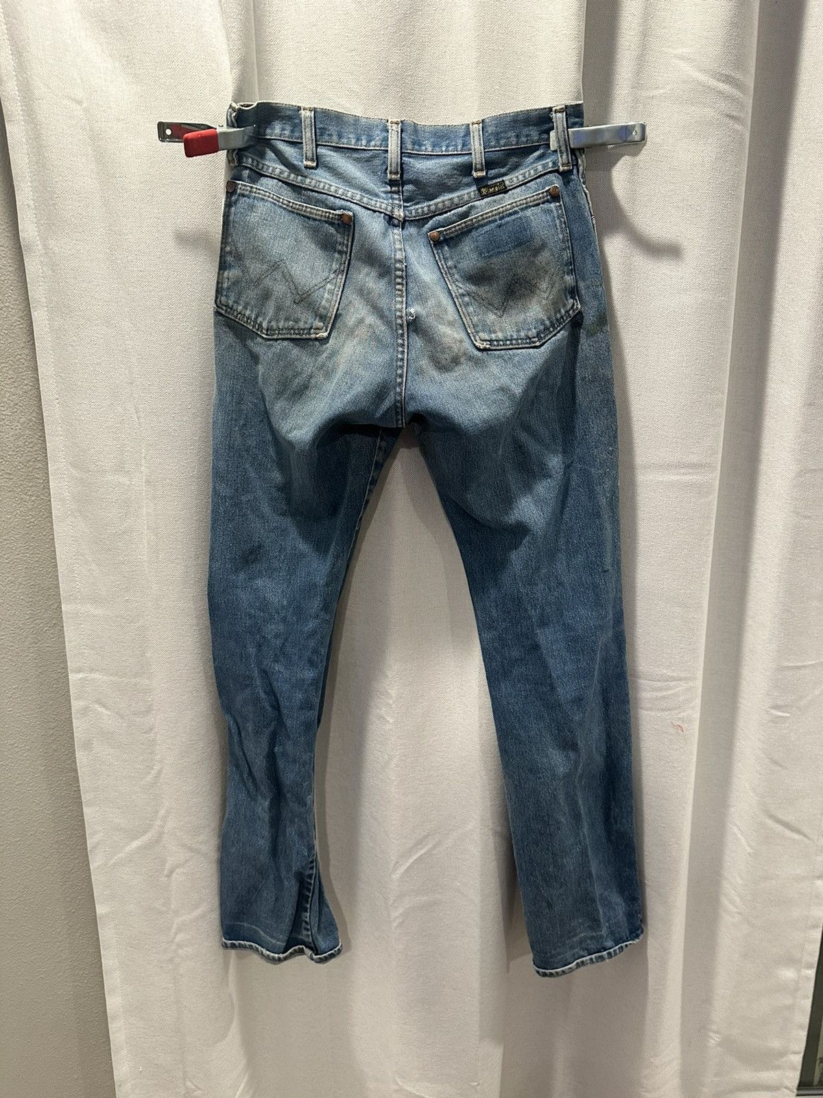 Vintage × Wrangler Wrangler light blue jeans Size US 31 - 3 Thumbnail