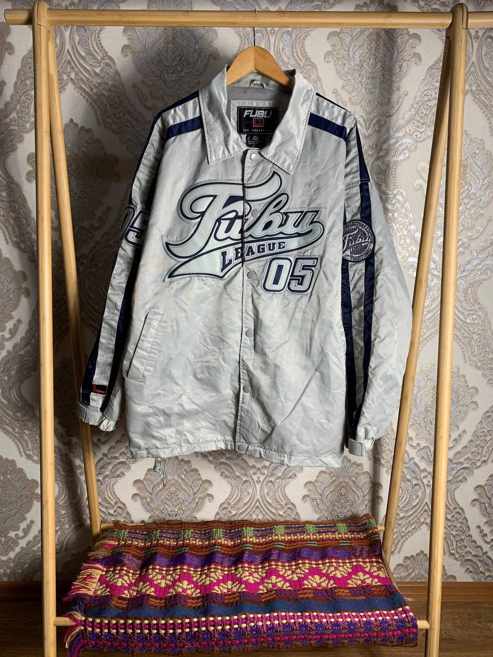 Fubu Vintage Fubu Retro Bomber Jacket Skateboard Casual Y2K 90s Size US XXL / EU 58 / 5 - 1 Thumbnail