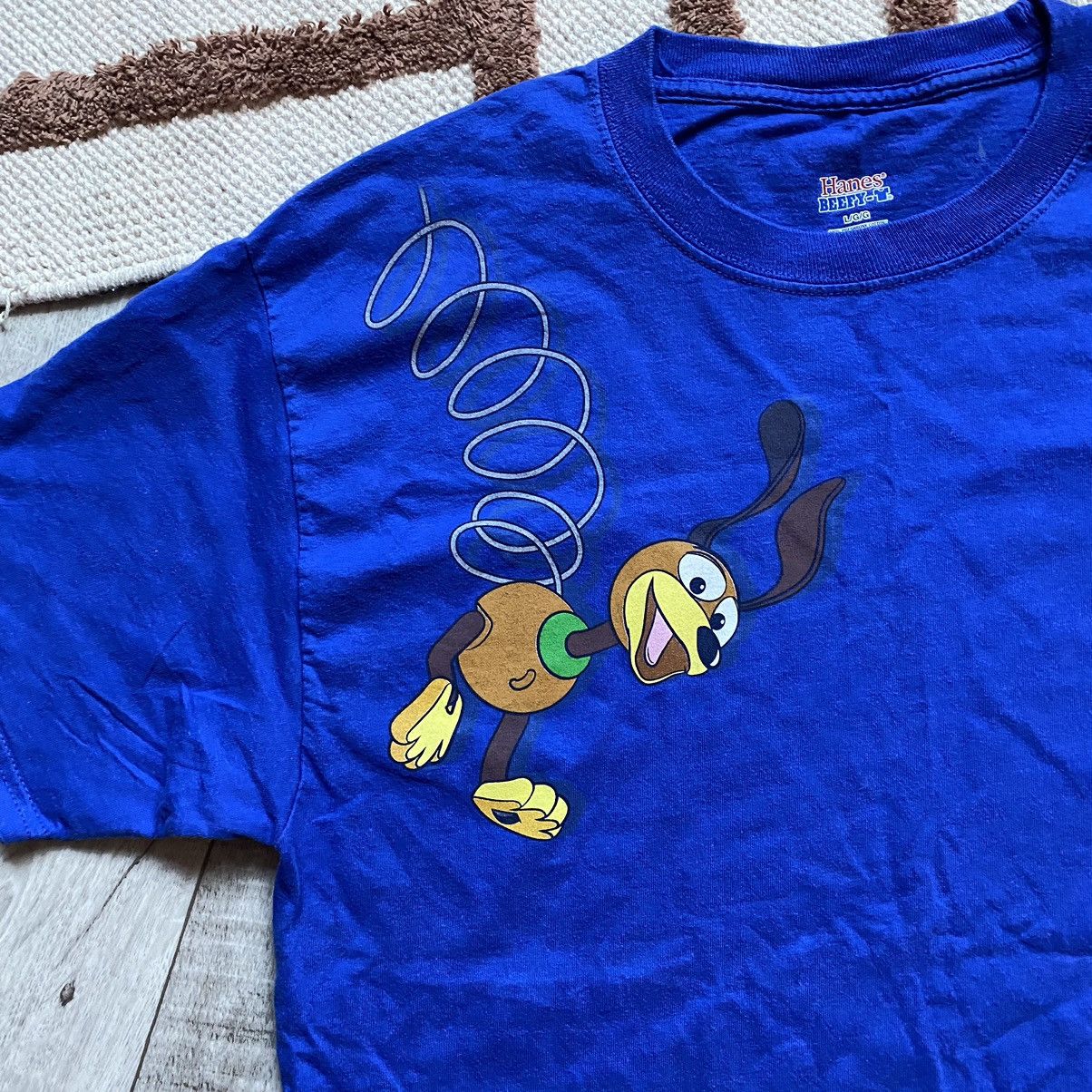 Disney VINTAGE TOY STORY PIXAR LAND SPIRAL DOG T SHIRT Size US L / EU 52-54 / 3 - 3 Thumbnail