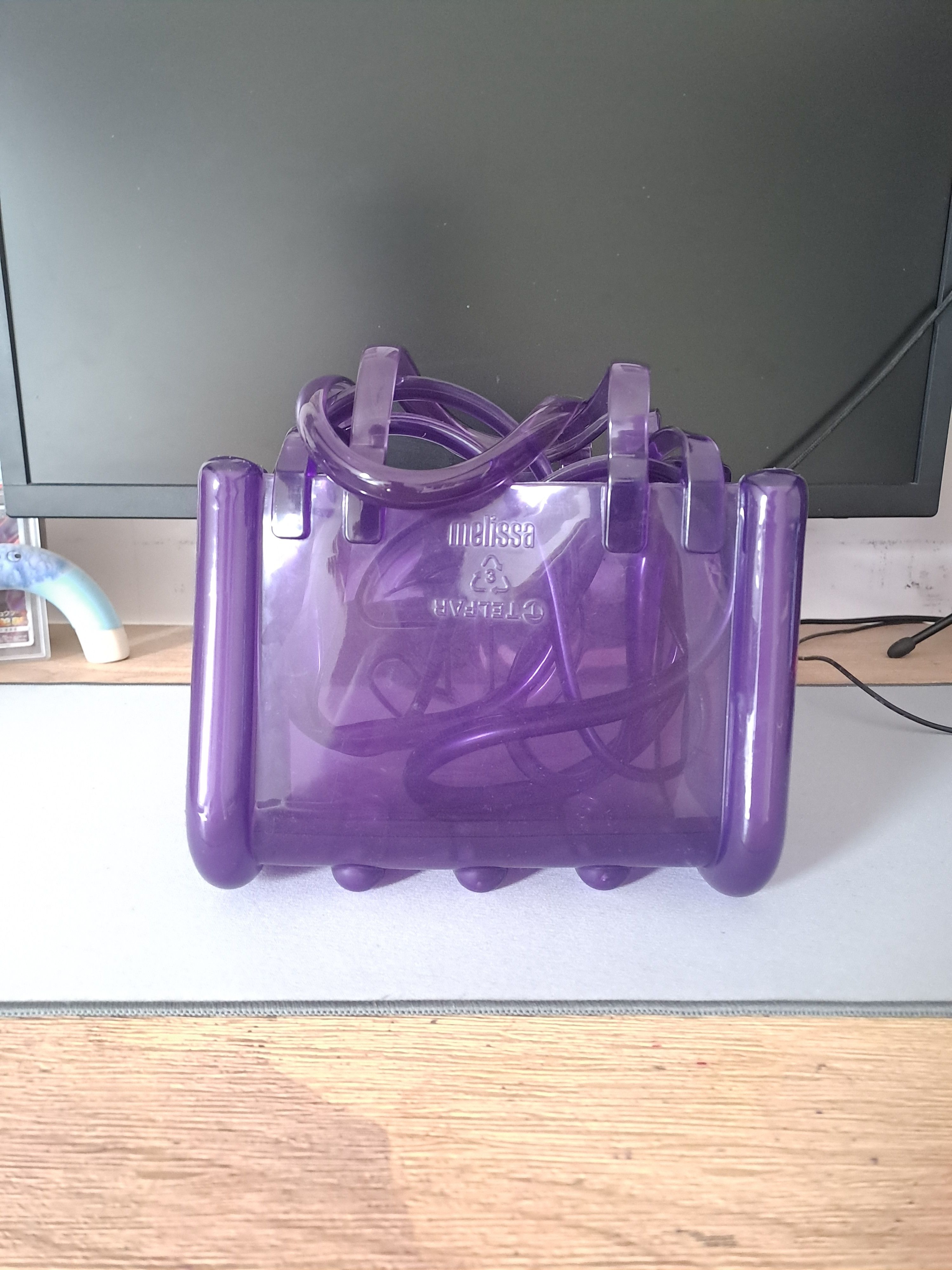 Telfar Telfar Melissa Purple Small Shopper Bag Size ONE SIZE - 3 Thumbnail