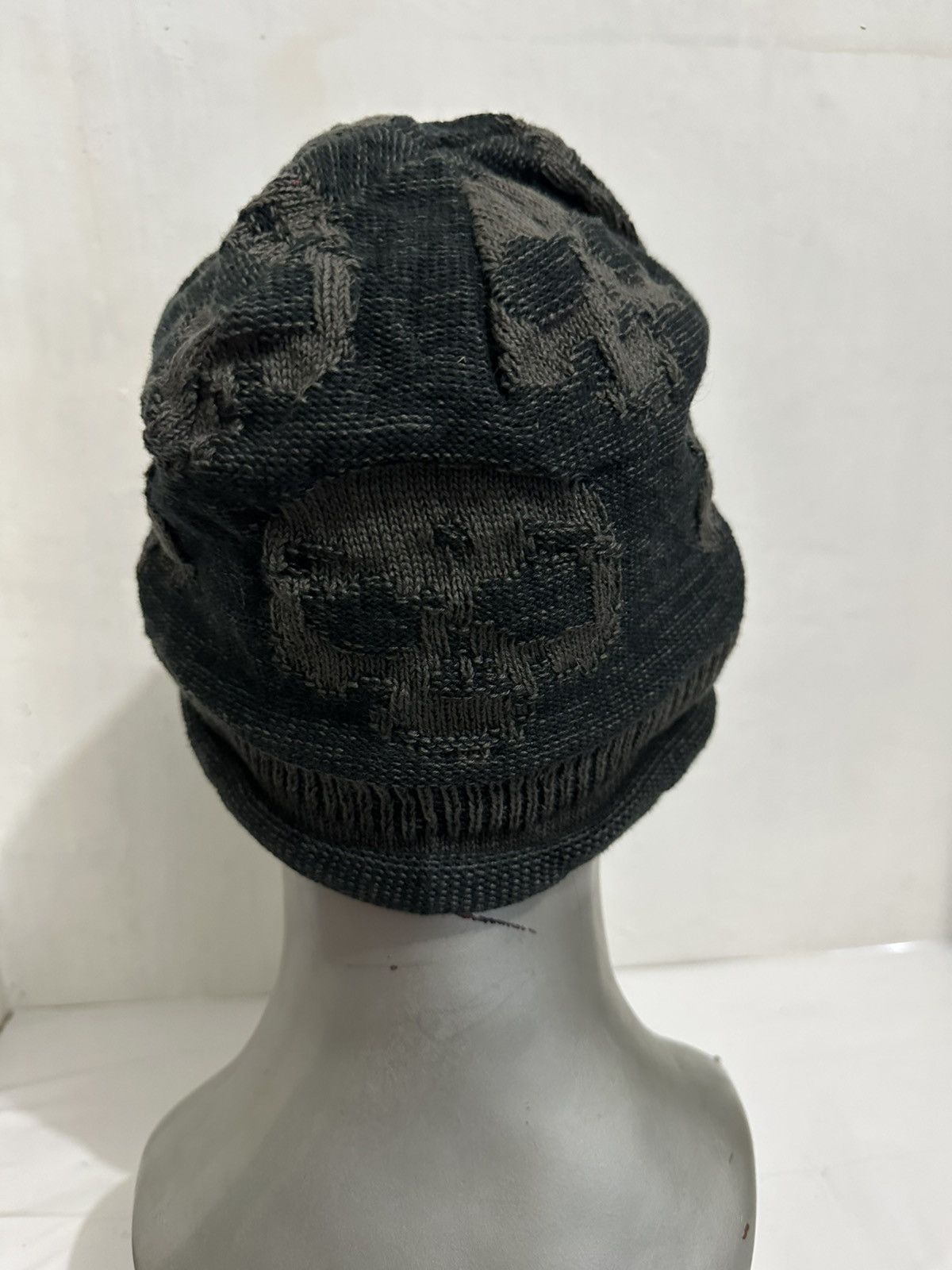 Other Unknown Japanese Skull Knitted Beanie Punk Bondage Hats Size ONE SIZE - 6 Thumbnail
