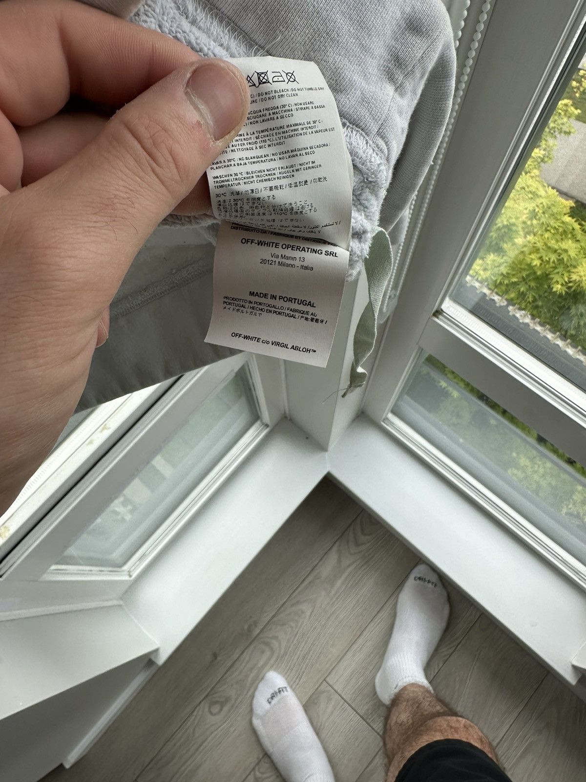 Off-White Off - White “Seeing Things” Oversized Hoodie Size US S / EU 44-46 / 1 - 9 Thumbnail