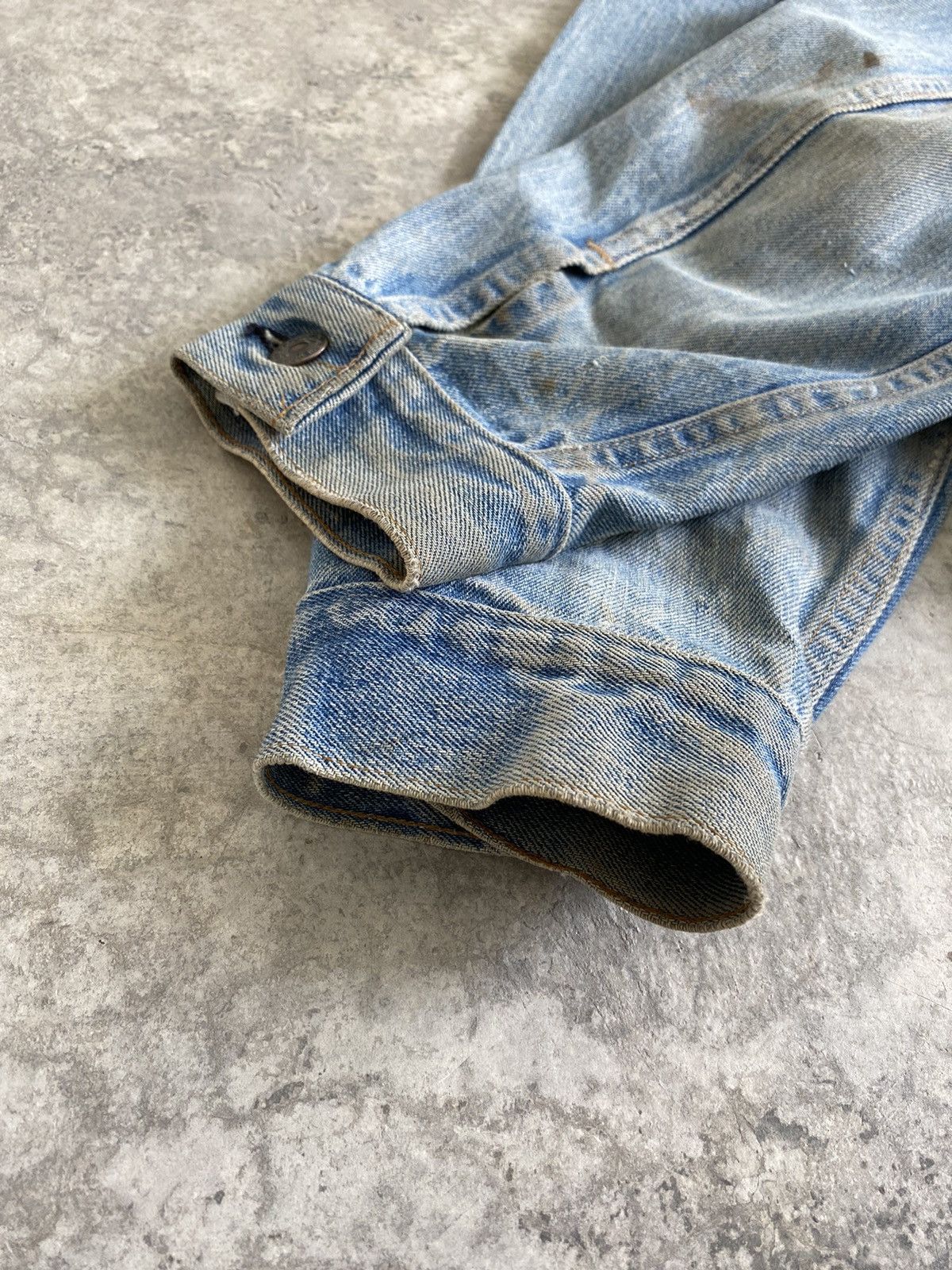 Levi's VTG 70’s Levi’s 505 Type 3 Faded Blue Trucker Denim Jacket Size US M / EU 48-50 / 2 - 11 Thumbnail