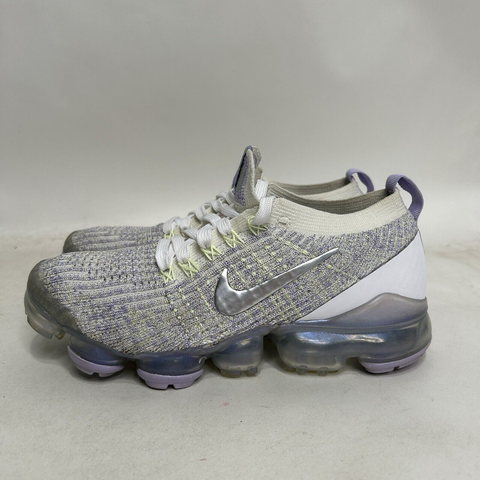 Nike Nike Shoes Air Vapormax Flyknit 3 “Barely Volt White” 2024 Size US 7 / IT 37 - 4 Thumbnail