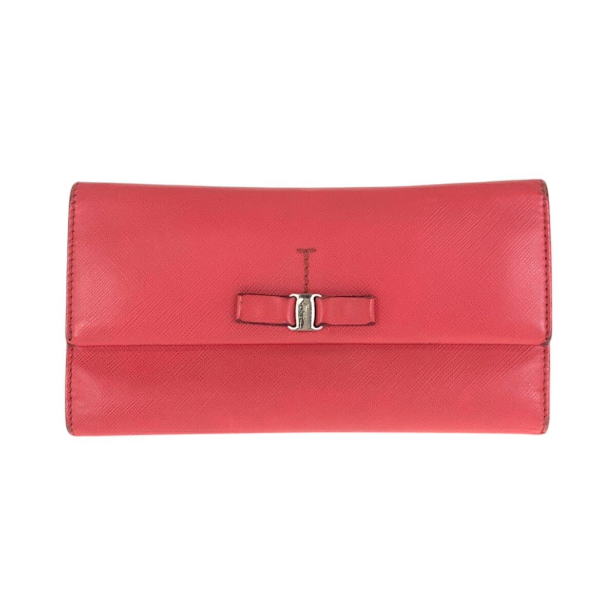 Salvatore Ferragamo Salvatore Ferragamo Vara Ribbon Leather Long Wallet Leather Long Wallet 22A953 DUTY FREE for USA