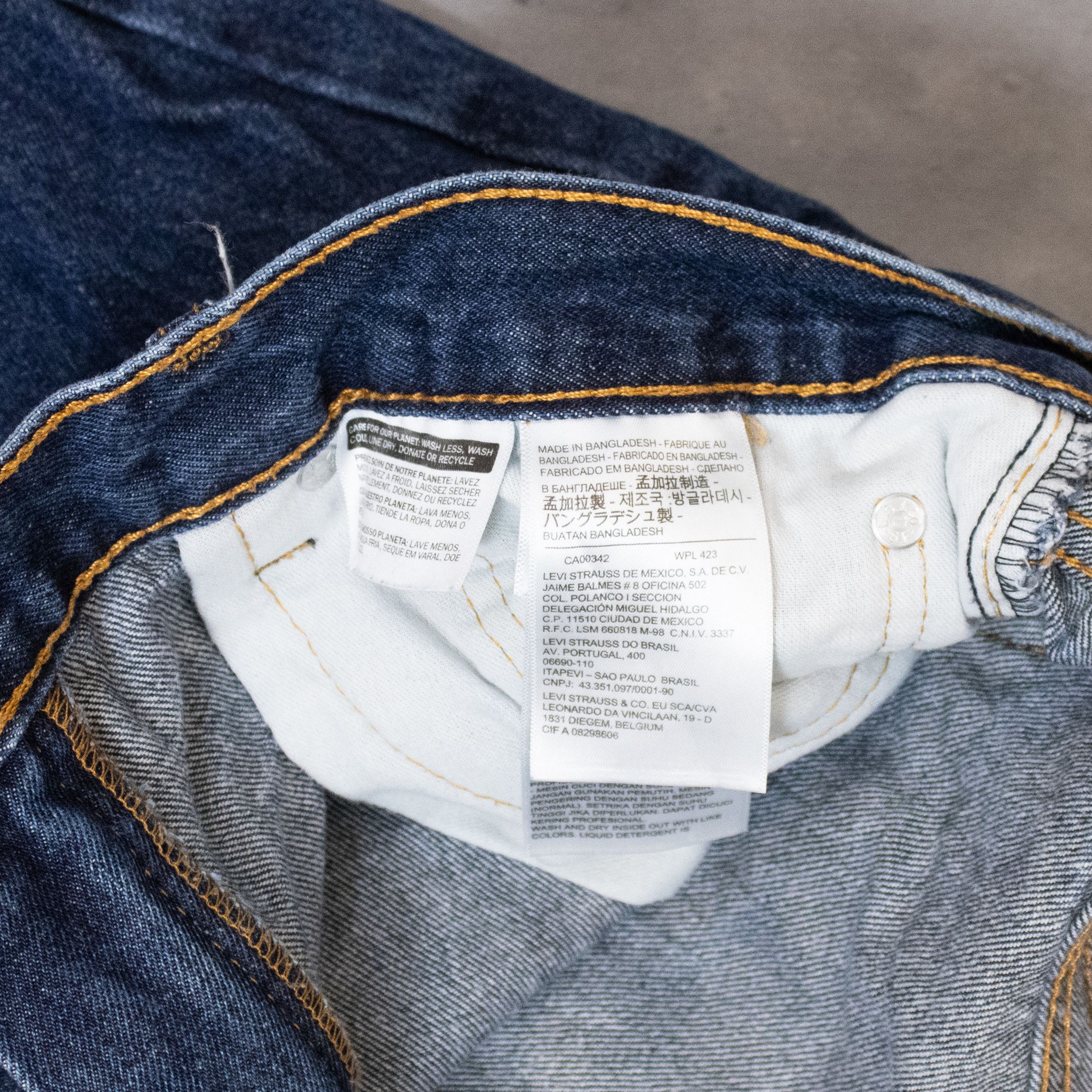 Levi's Levis Cut Off Baggy Indigo Distressed Jorts Shorts Size US 36 / EU 52 - 10 Thumbnail