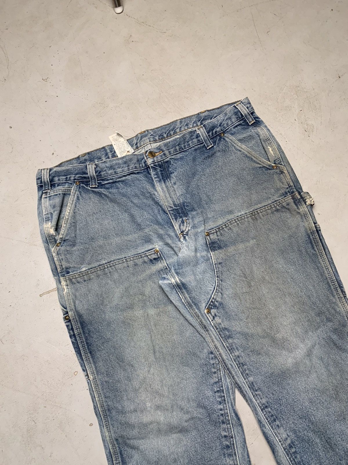 Carhartt Vintage carhartt double knee denim Size US 42 / EU 58 - 2 Thumbnail