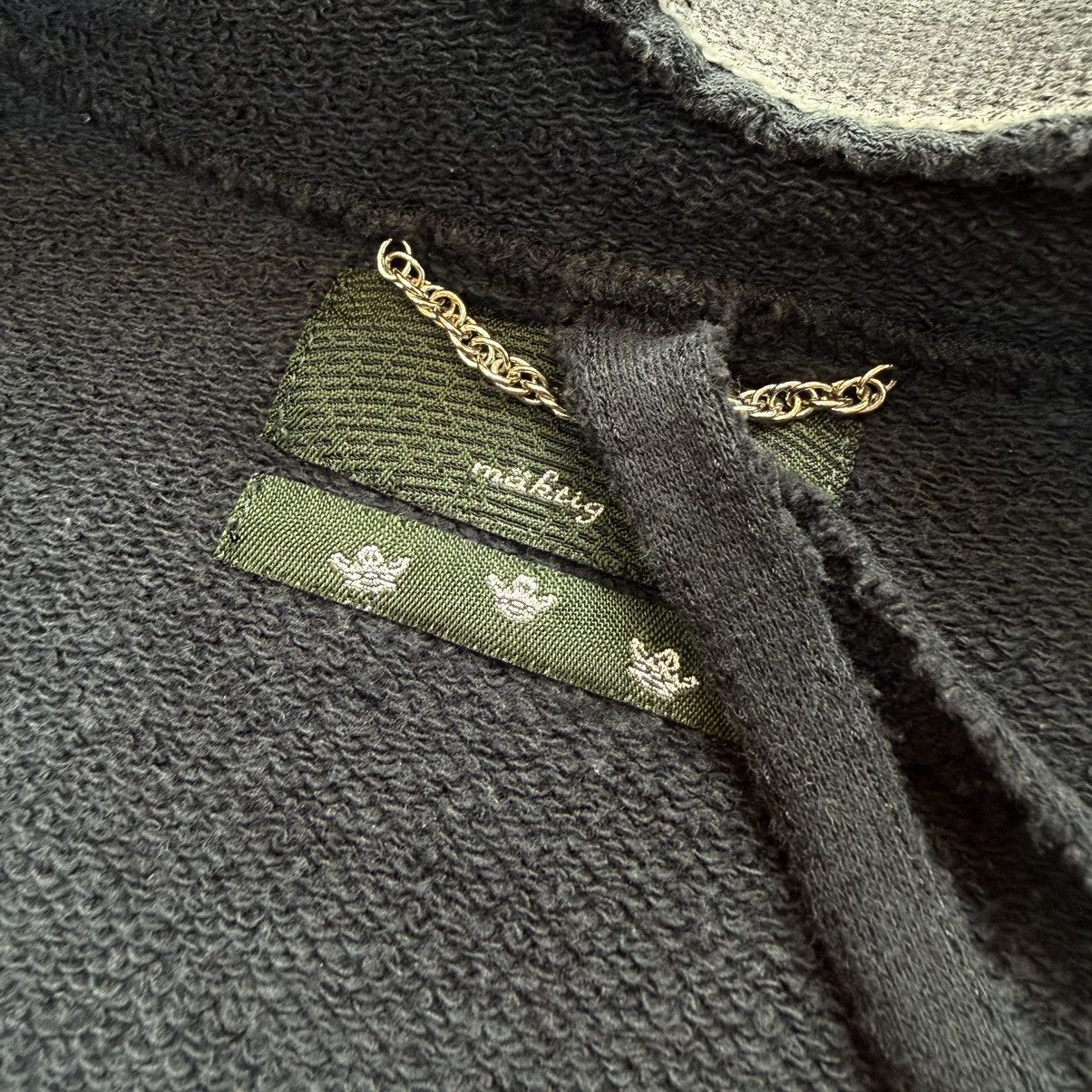 Other 2000s maktig (by Maktig Rafinato) Waxed Studded Zip Hoodie Size US M / EU 48-50 / 2 - 6 Thumbnail