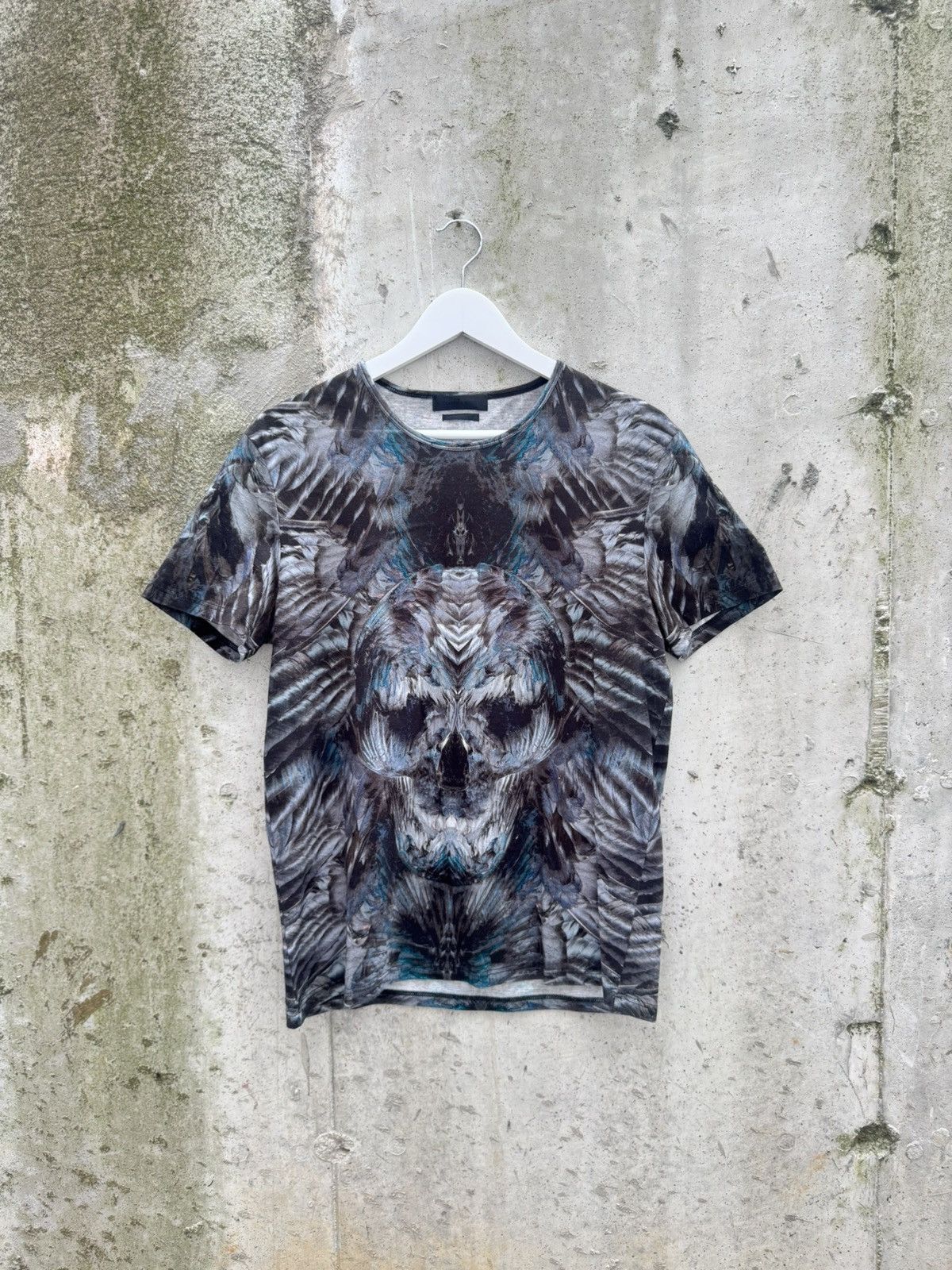 Alexander McQueen SS12 Alexander McQueen Raven Skull Tee Size US M / EU 48-50 / 2 - 1 Thumbnail