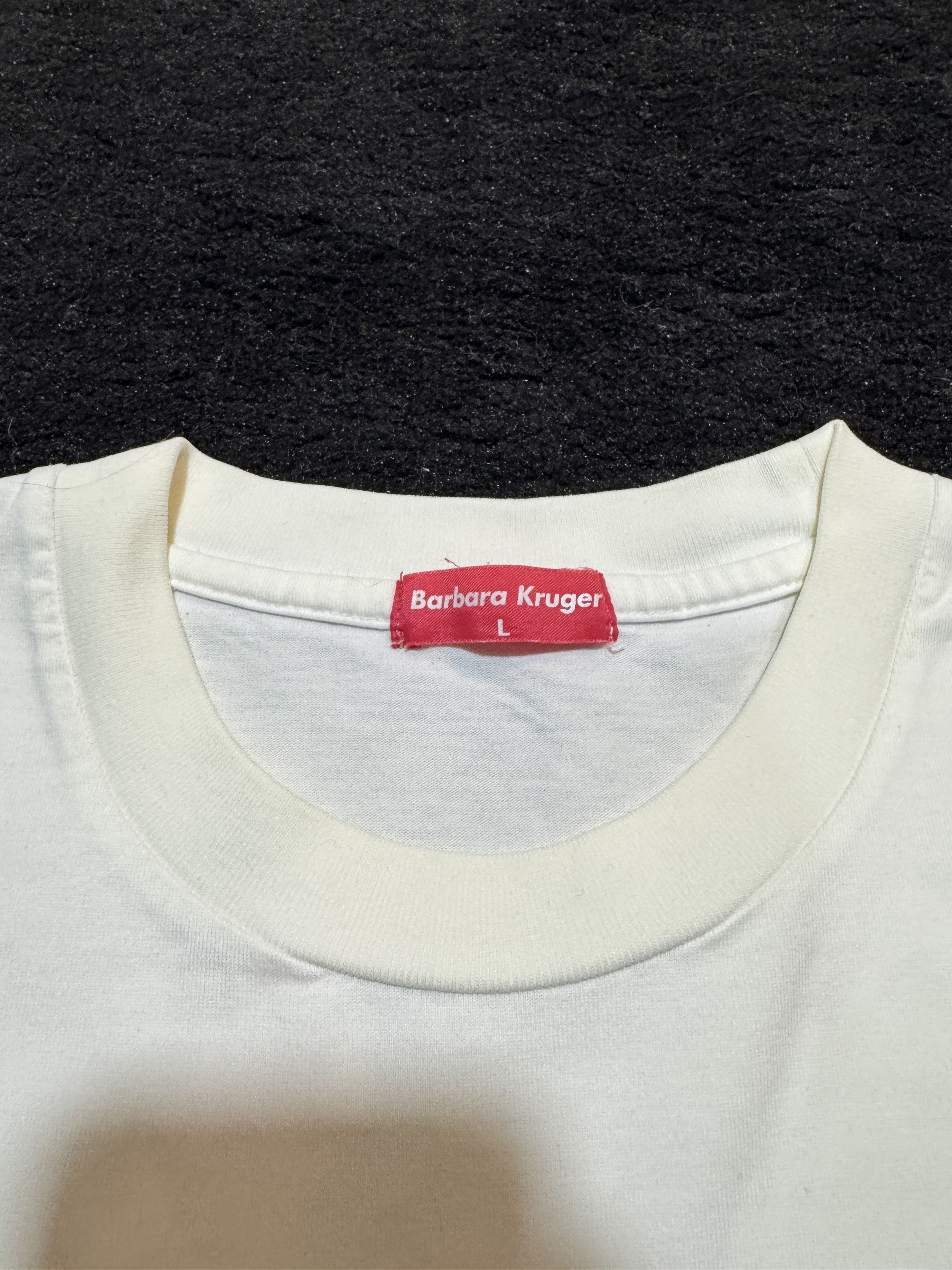 Barbara Kruger Vintage Barbara Kruger Uniqlo Who Laughs Last? Riot T shirt Size US L / EU 52-54 / 3 - 3 Thumbnail