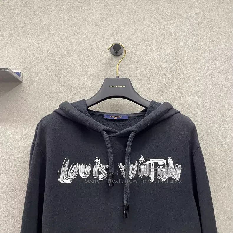 Louis Vuitton Louis Vuitton Black Hoodie Size US XS / EU 42 / 0 - 4 Thumbnail