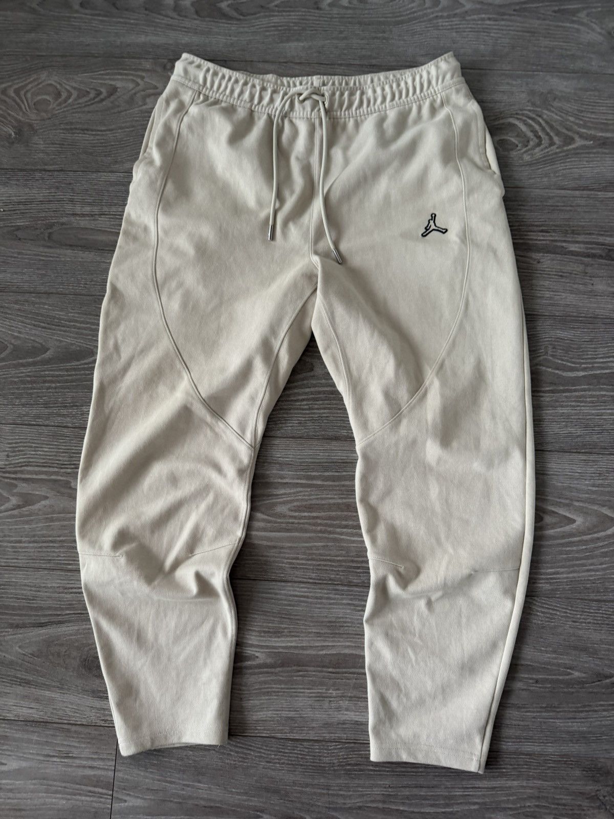 Jordan Brand Nike Air Jordan Paris Premium Embroidered Logo Mens Joggers Size US 34 / EU 50 - 6 Thumbnail
