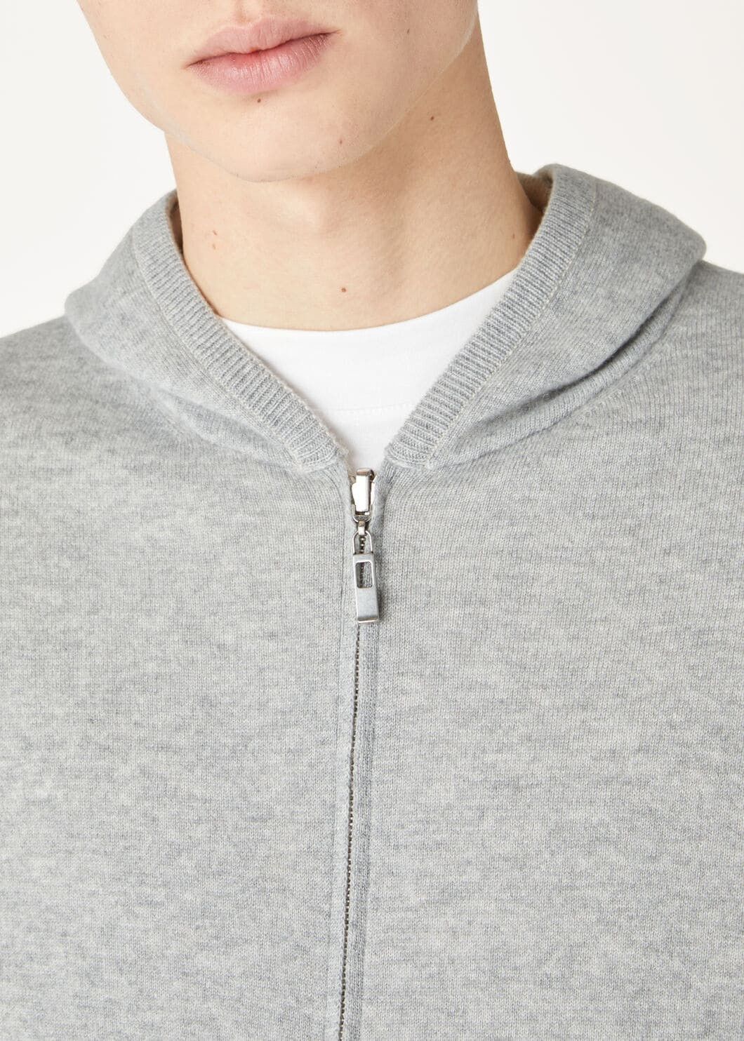 Loro Piana o1w1db10725 FAO2849 Duo Hooded Bomber Sweater in Beige/Grey Size US S / EU 44-46 / 1 - 3 Thumbnail