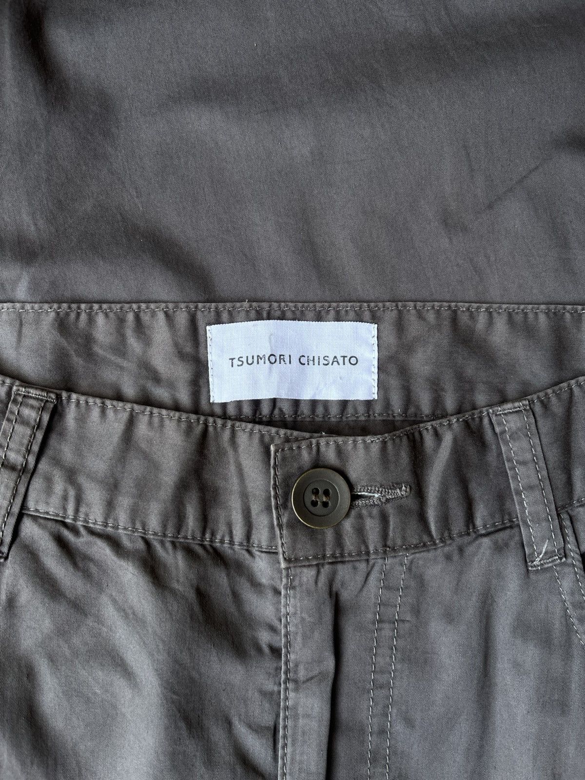 Tsumori Chisato Tsumori Chisato Trousher Pants Buckle Back Size US 31 - 7 Thumbnail