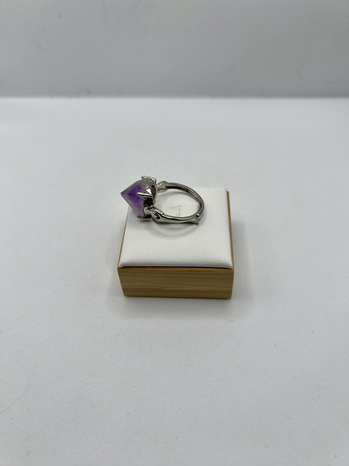 Jewelry Purple Amethyst Tibetan Silver Ring - Size 7 Size ONE SIZE - 3 Thumbnail