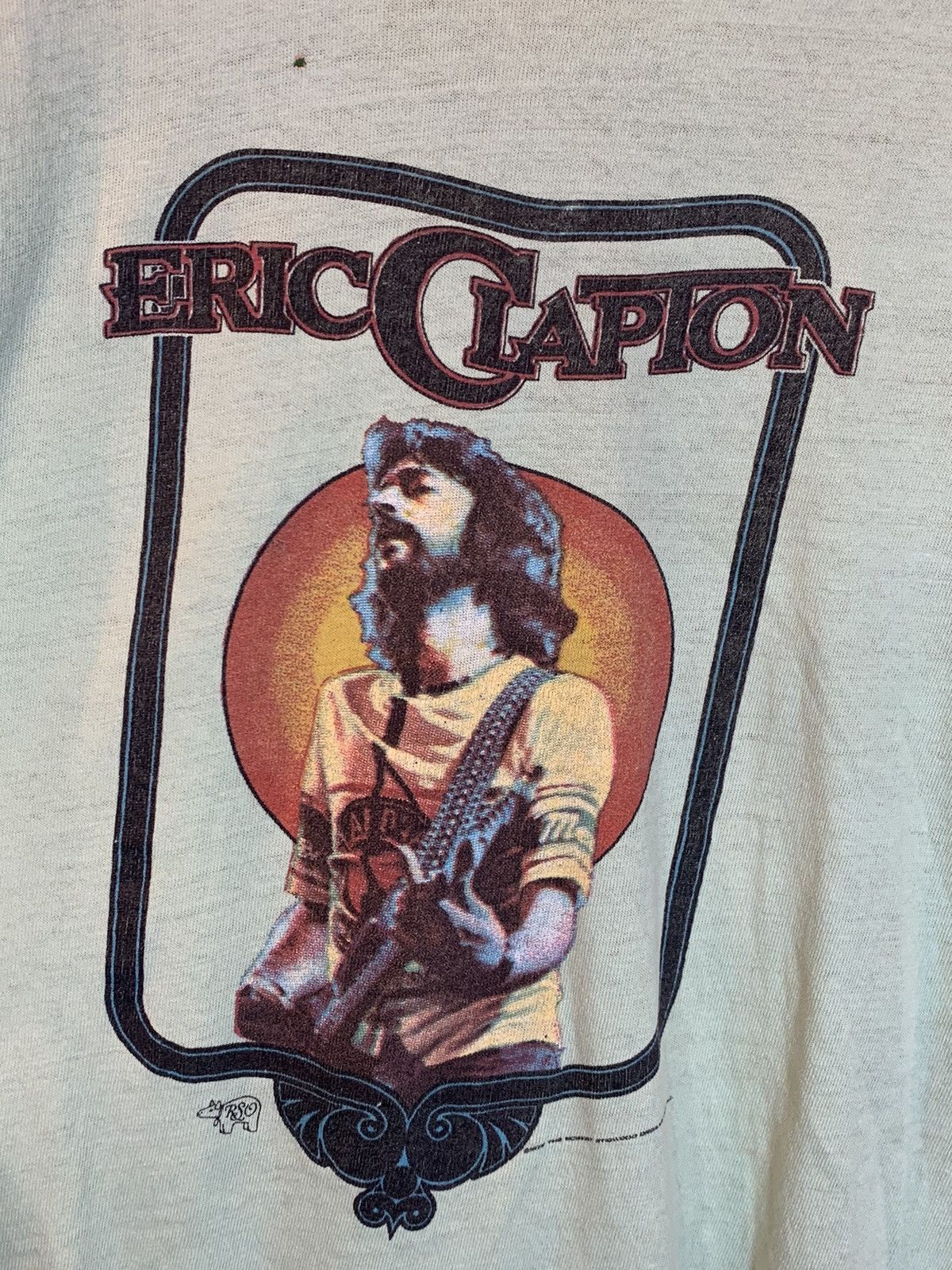 Band Tees *RARE* Vintage 1970’s Eric Clapton Layla Single Stitch Shirt Size US L / EU 52-54 / 3 - 2 Thumbnail