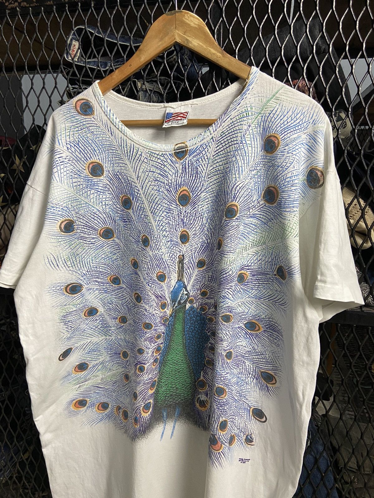Habitat × Vintage Vintage AOP peacock Rare Design Size US L / EU 52-54 / 3 - 4 Thumbnail