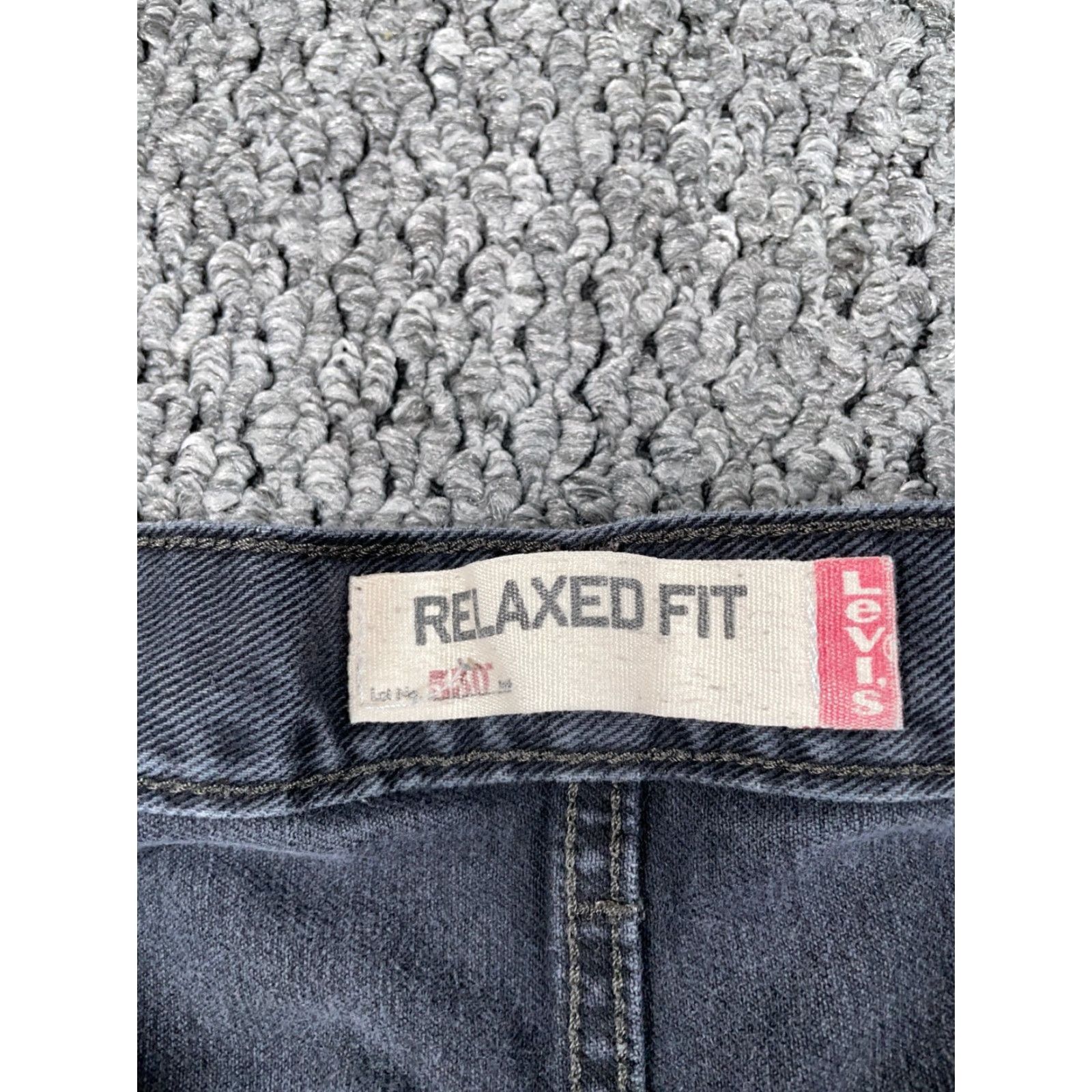 Levi's VINTAGE Levi's 550 Relaxed Fit Jeans Men's 40 x 30 (42 x 32 Tag) Black Denim Size US 42 / EU 58 - 4 Thumbnail