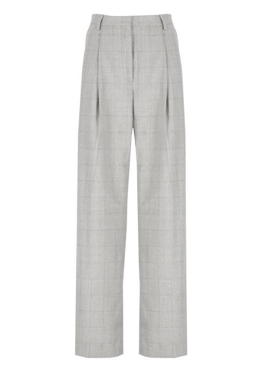 Dries Van Noten DRIES VAN NOTEN Women Straight Pants 010901 9187800 Grey Size 25" / US 0 / IT 36 - 1 Thumbnail