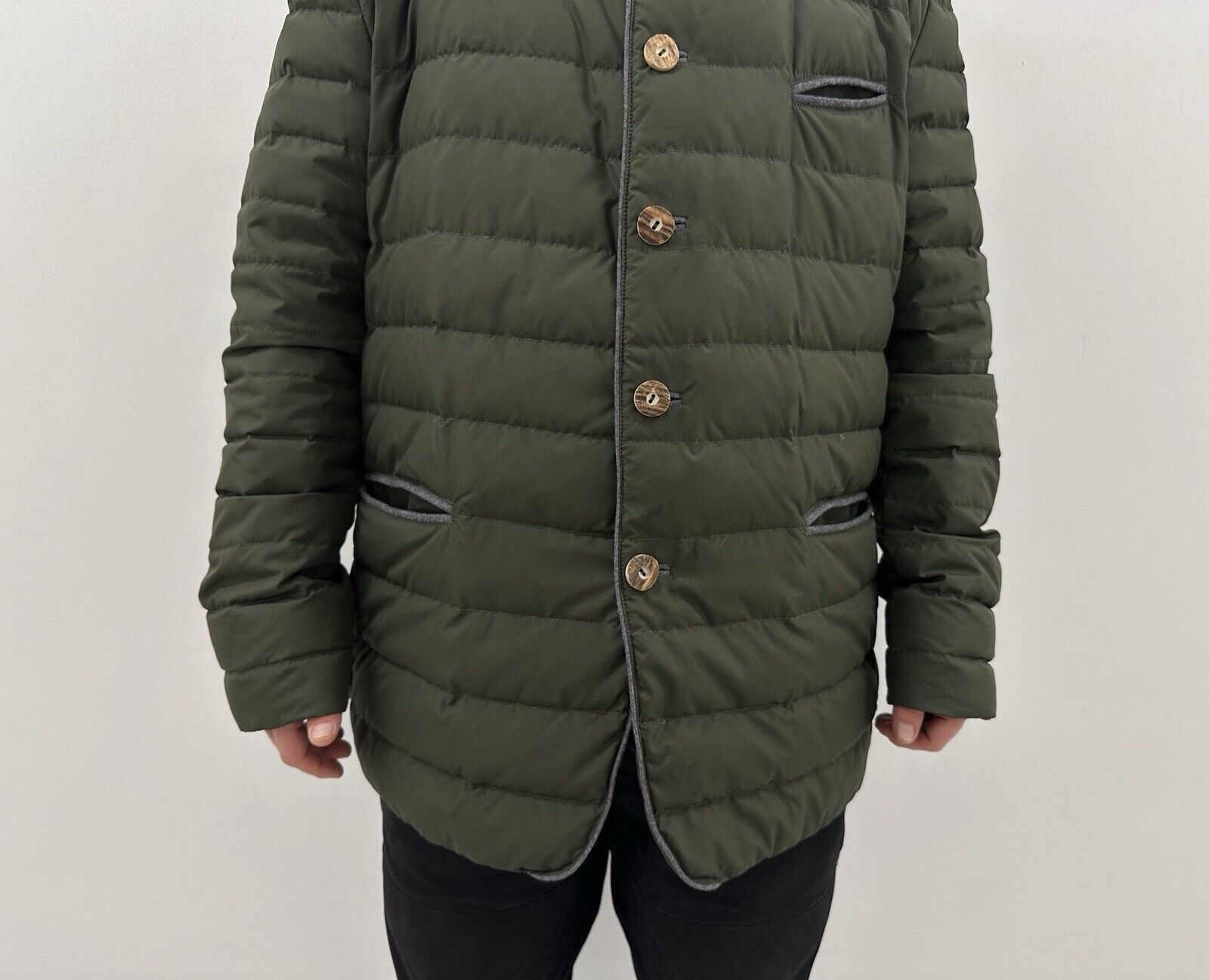 Vintage SØR Sor Jacket Quilted Down Puffer Jacket Mens Size US XL / EU 56 / 4 - 4 Thumbnail