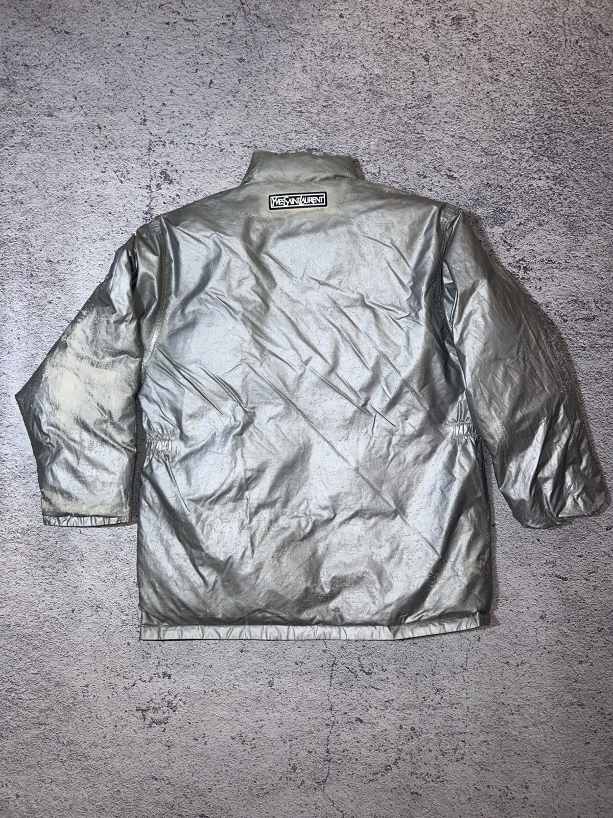 Yves Saint Laurent Yves Saint Laurent Vintage Down Puffer Jacket Black Size US S / EU 44-46 / 1 - 18 Thumbnail