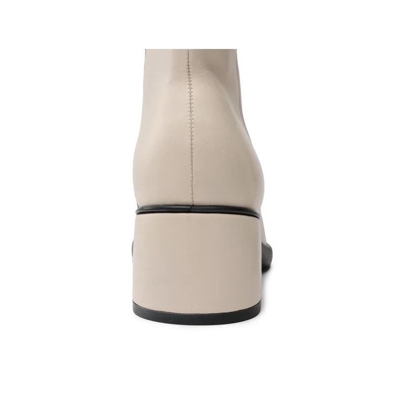 Ecco ECCO WOMEN'S 42 LIMESTONE WHITE SCULPTED LX 35 LEATHER MID Size US 11.5 / IT 41.5 - 5 Thumbnail
