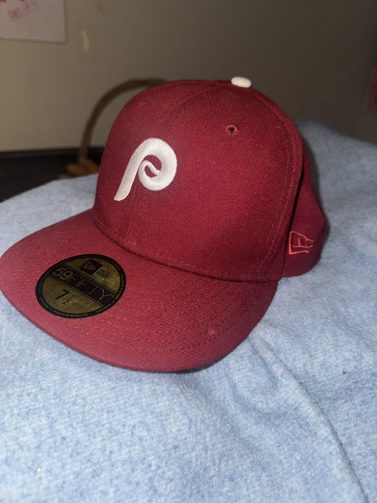 Chapeau ajusté blanc basique blanc blanc New Era 59Fifty