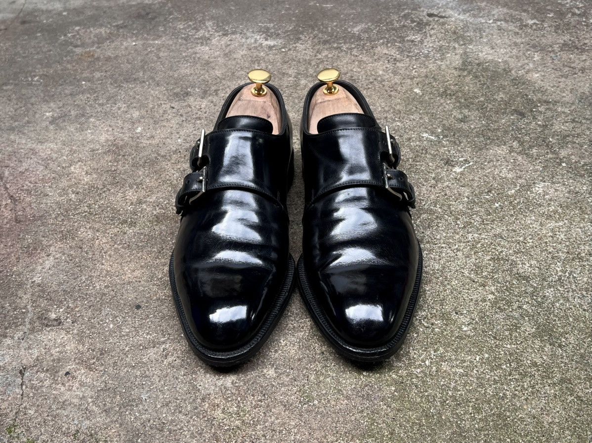John Lobb John Lobb "Naseby" Double Monk Strap Size US 8 / EU 41 - 3 Thumbnail