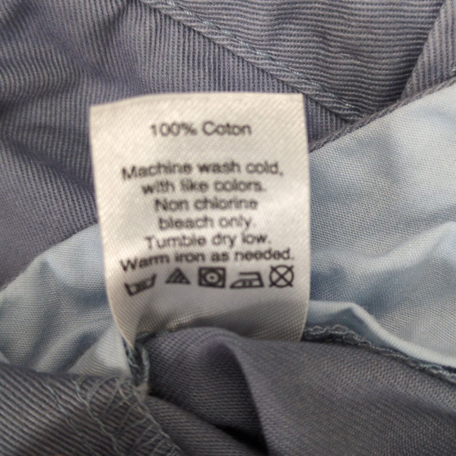 J.Crew J Crew Rivington Men's 29x10.5 Blue Nautical Chino Shorts Size US 29 - 6 Thumbnail