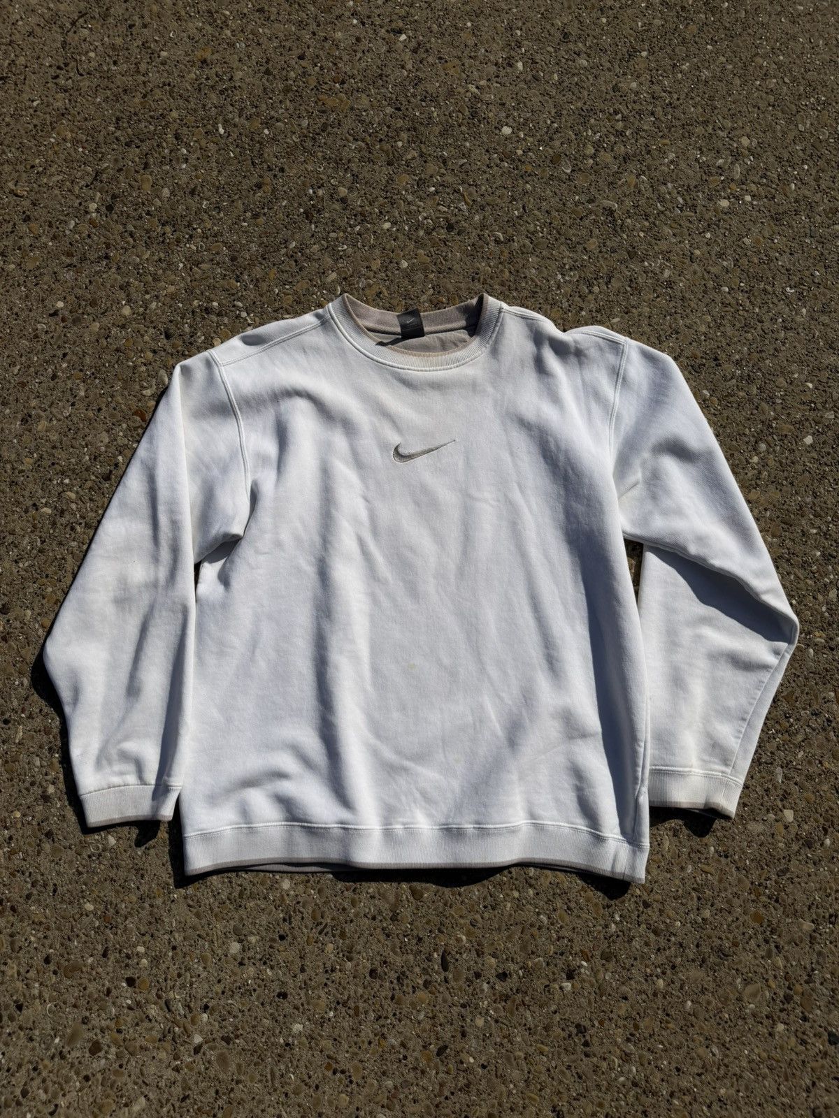 Nike Vintage Oversized Center Swoosh Nike Sweatshirt Size US XL / EU 56 / 4 - 1 Thumbnail