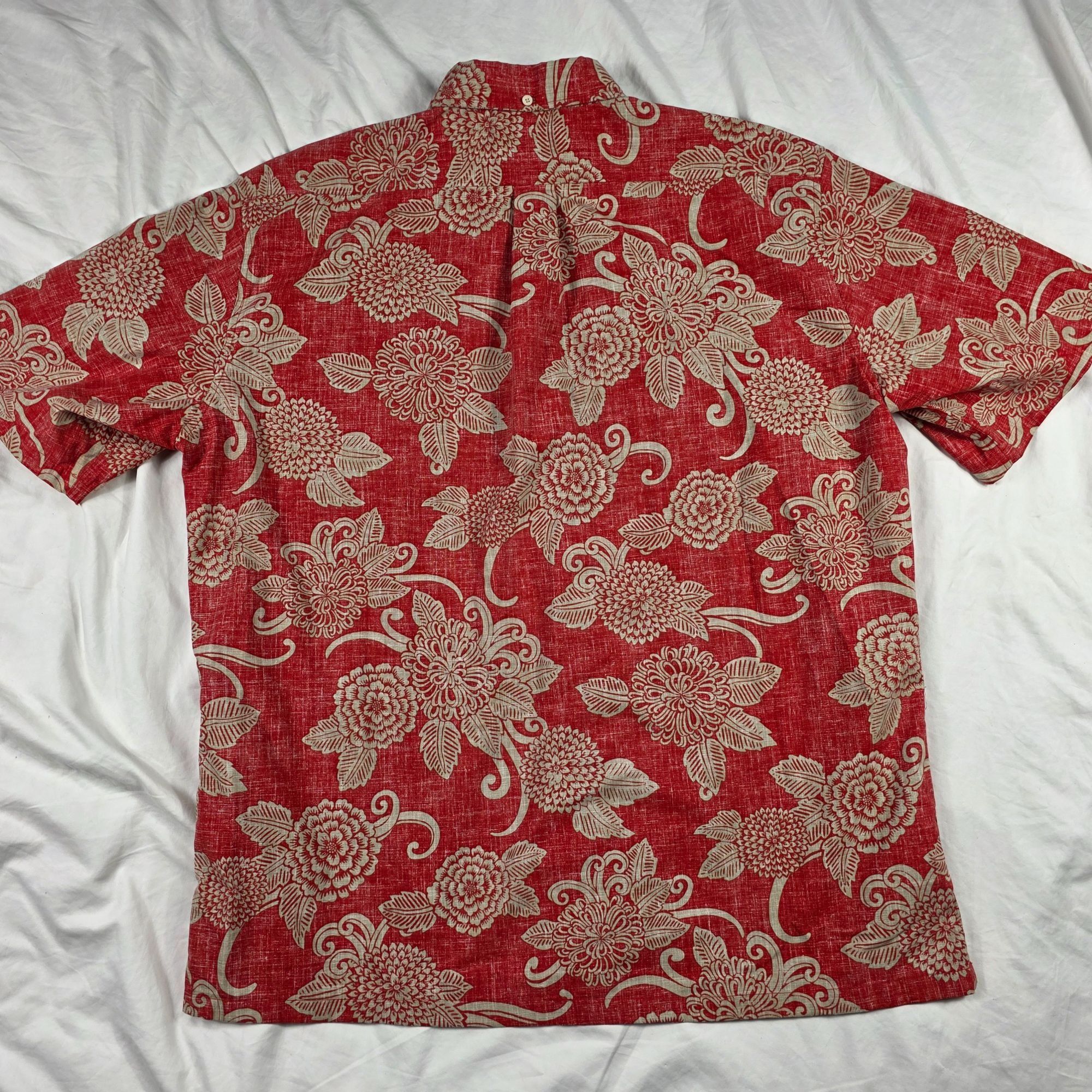 Reyn Spooner Reyn Spooner Kloth Mens Size XL Red Floral Button Front Shir Size US XL / EU 56 / 4 - 2 Thumbnail