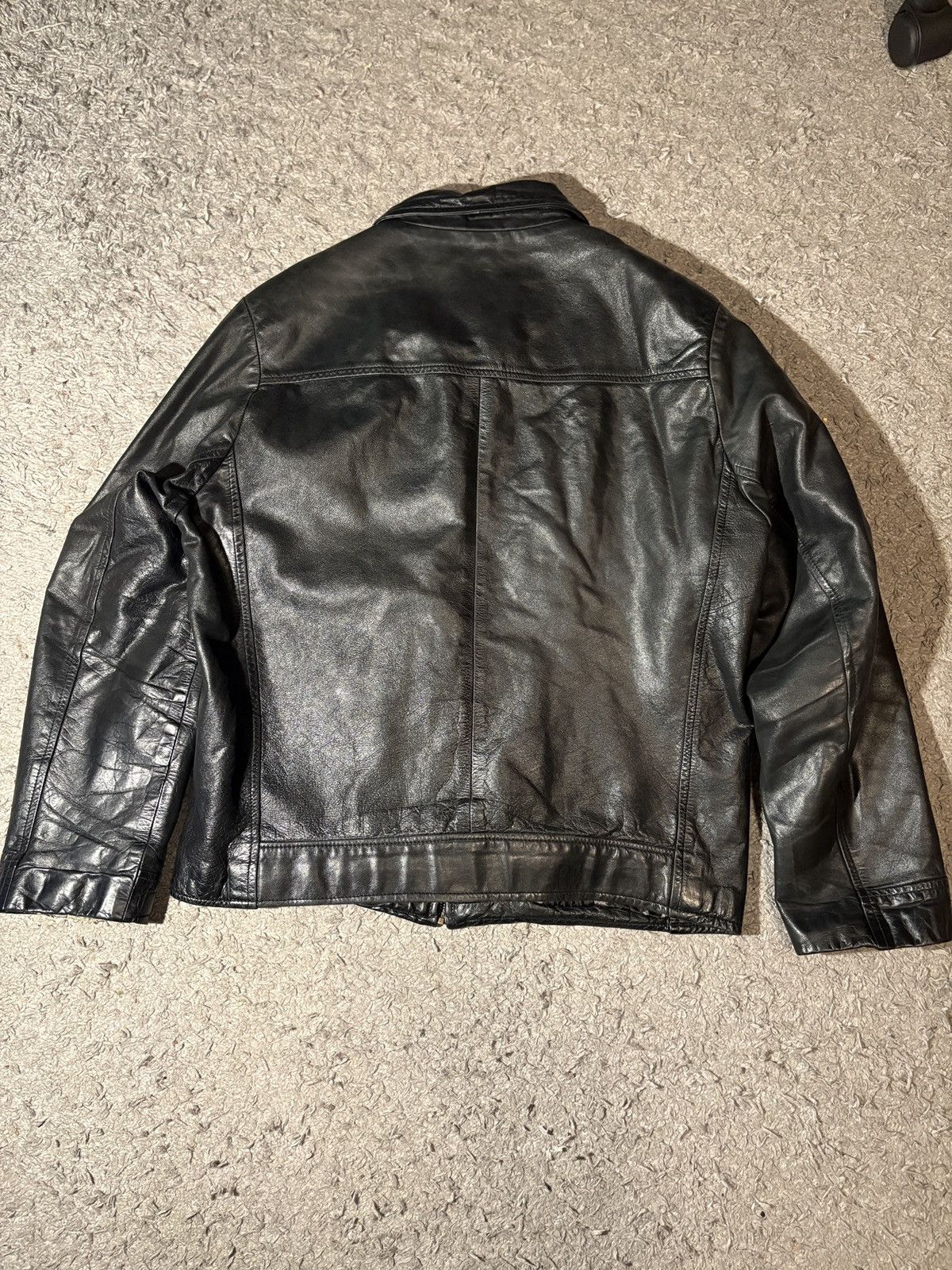 Other 80s vintage lether jacket Size US M / EU 48-50 / 2 - 6 Thumbnail