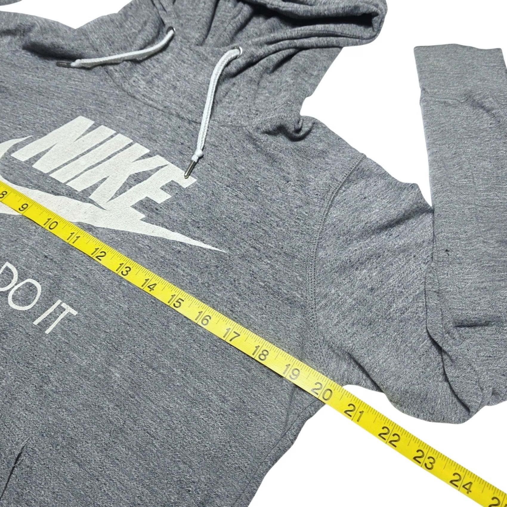 Nike Nike Women's Sportswear Carbon Heather Sail Hoodie Size L Front Pocket Hoodie Womens Mens? Size L / US 10 / IT 46 - 5 Thumbnail