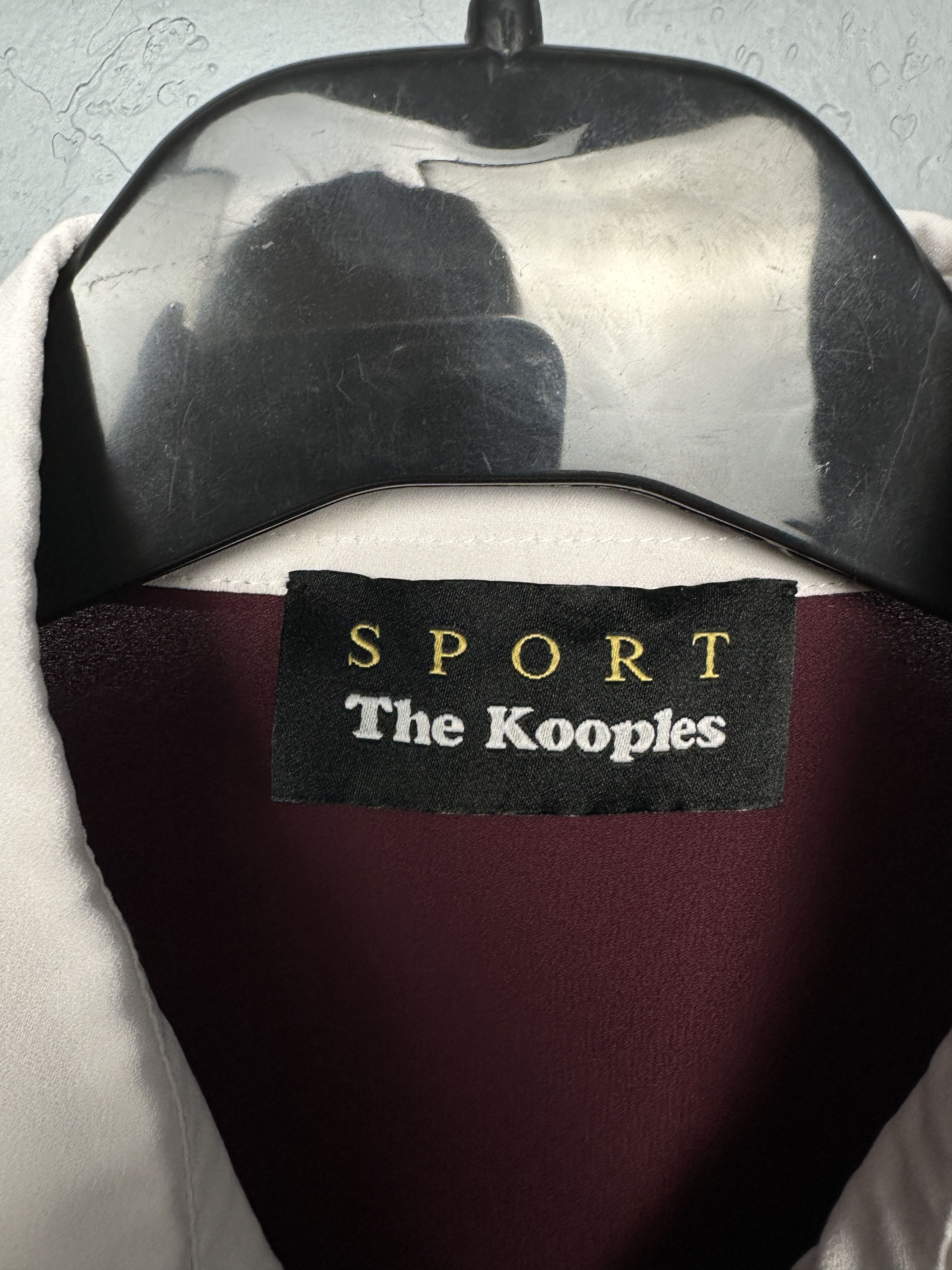 The Kooples The Kooples Sport Full Zip Collared Blouse Shirt Size M / US 6-8 / IT 42-44 - 3 Thumbnail