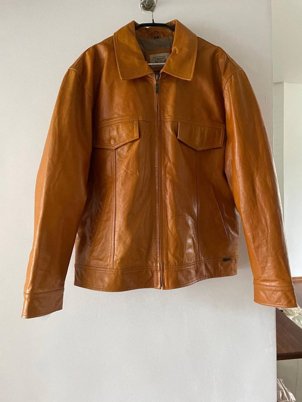 camel active Rare Vintage Camel Active Leather Jacket Size US L / EU 52-54 / 3 - 2 Thumbnail