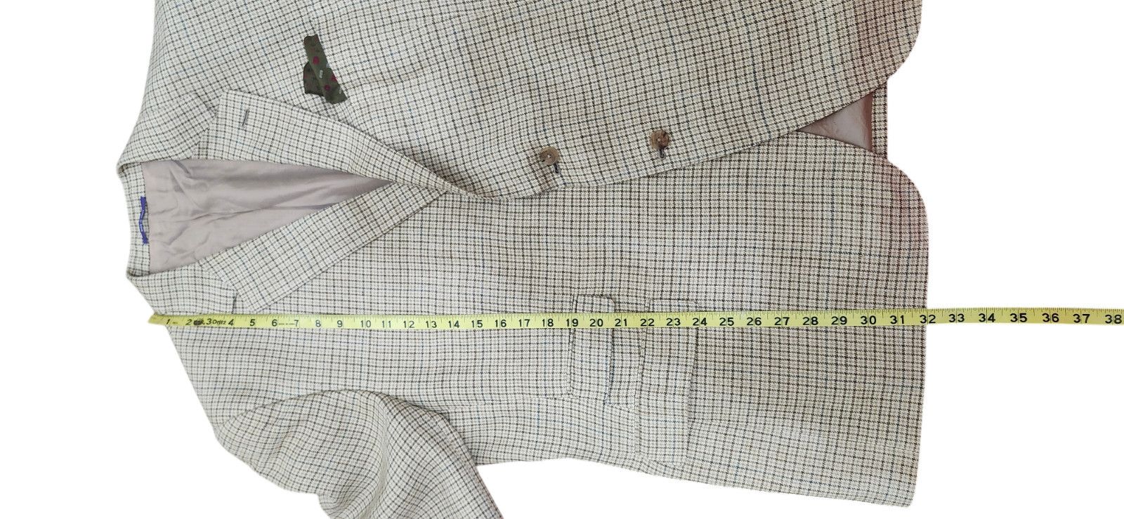 Ralph Lauren Ralph Lauren Purple Label Plaid Suit Jacket Size 49 R Size 48R - 13 Thumbnail