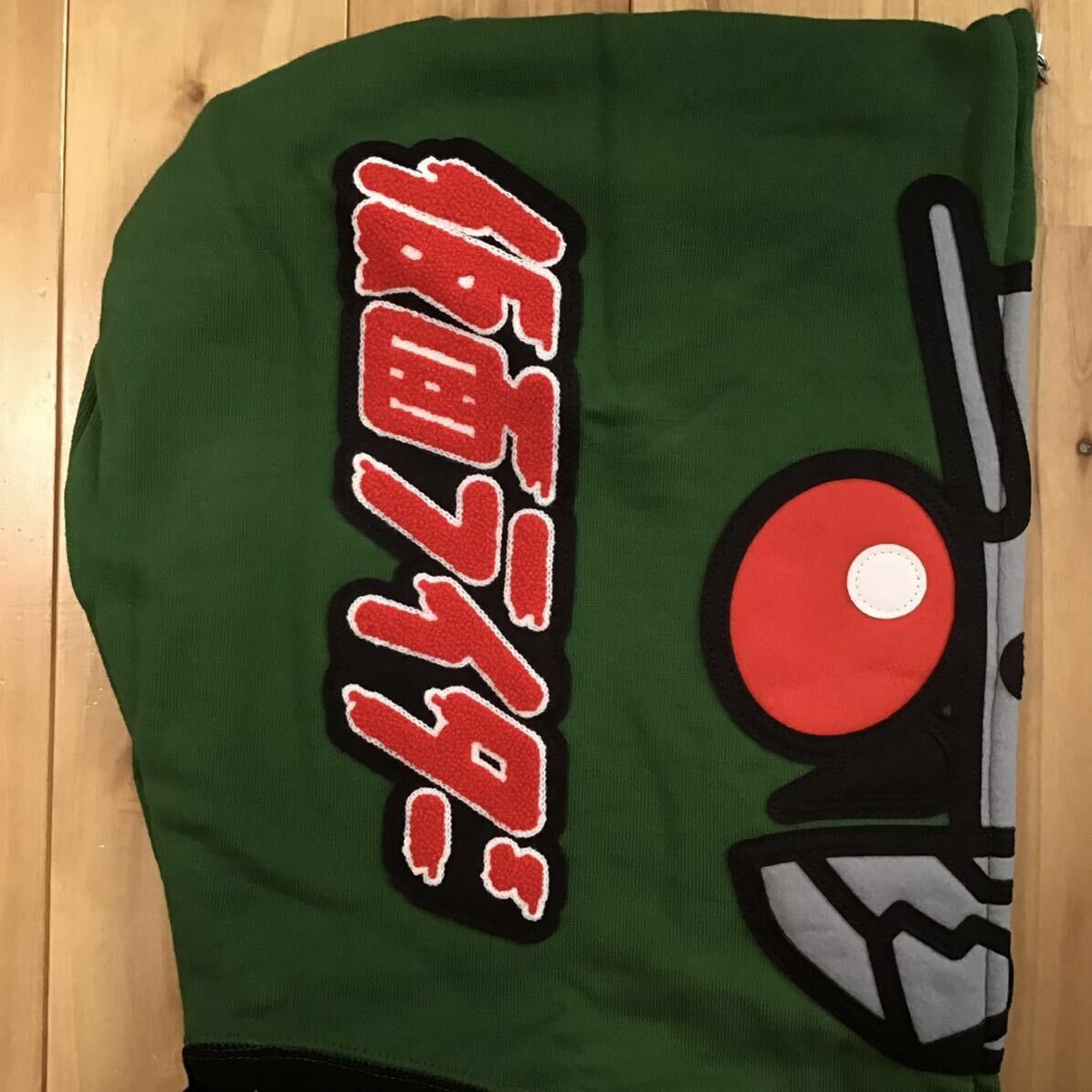 Bape BAPE × Kamen Rider MASKED RIDER full zip hoodie APE Size US M / EU 48-50 / 2 - 4 Thumbnail