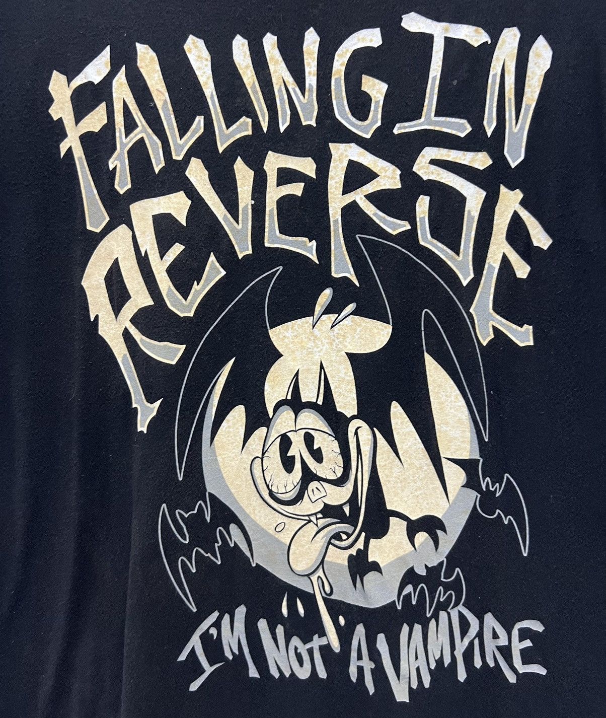 Tultex × Vintage VINTAGE FALLING IN REVERSE I’M NOT A VAMPIRE SHIRT Size US L / EU 52-54 / 3 - 3 Thumbnail