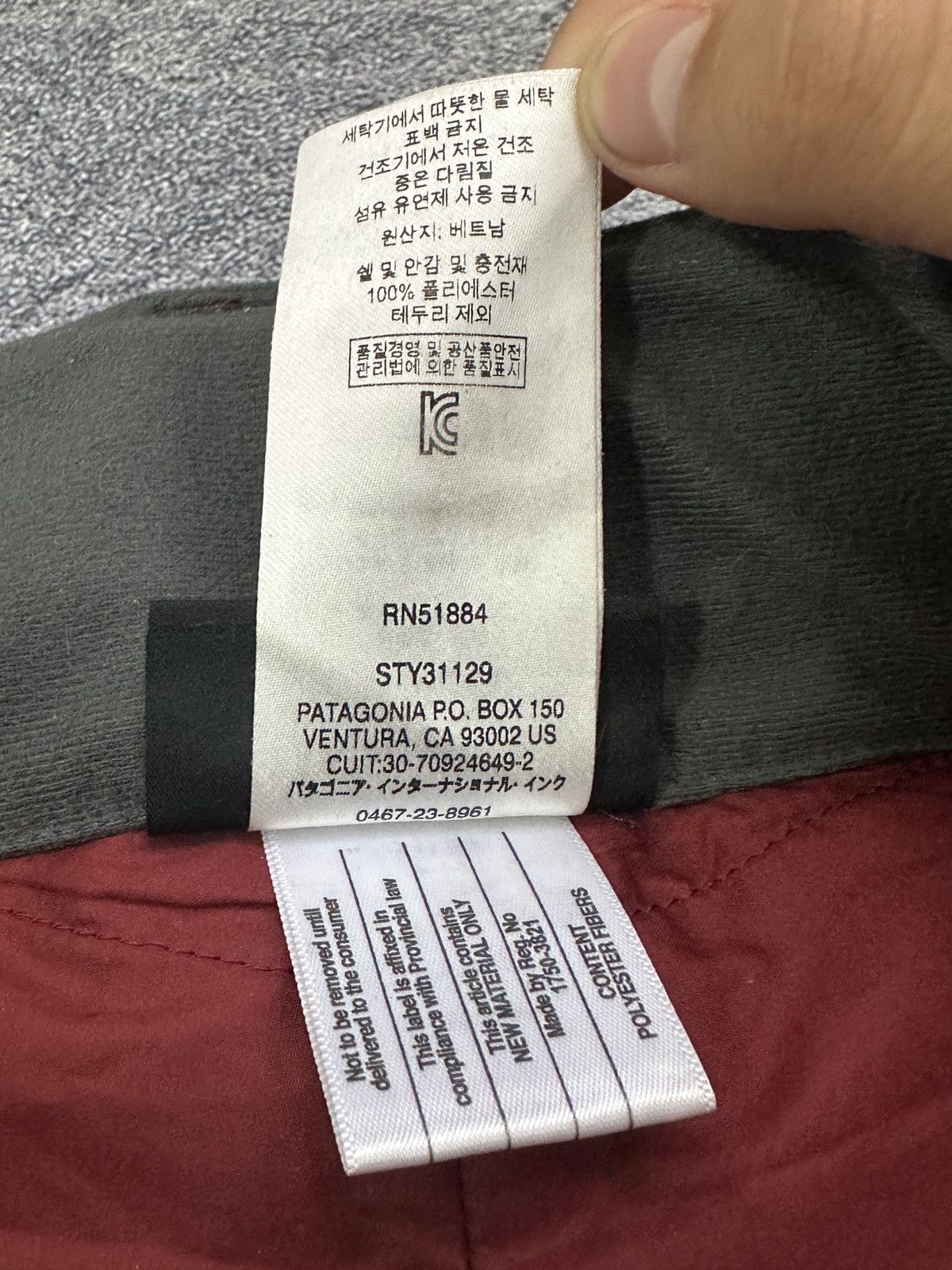 Patagonia Patagonia Burgundy Women’s Ski Pants h2no recco Size S Size 28" / US 6 / IT 42 - 11 Thumbnail