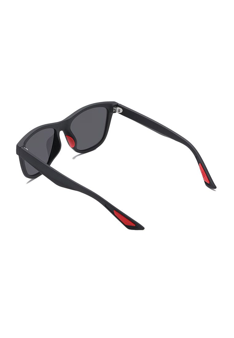 Other Black Round Frame Grey Lens Polarized Sunglasses UV 400 Size ONE SIZE - 3 Thumbnail